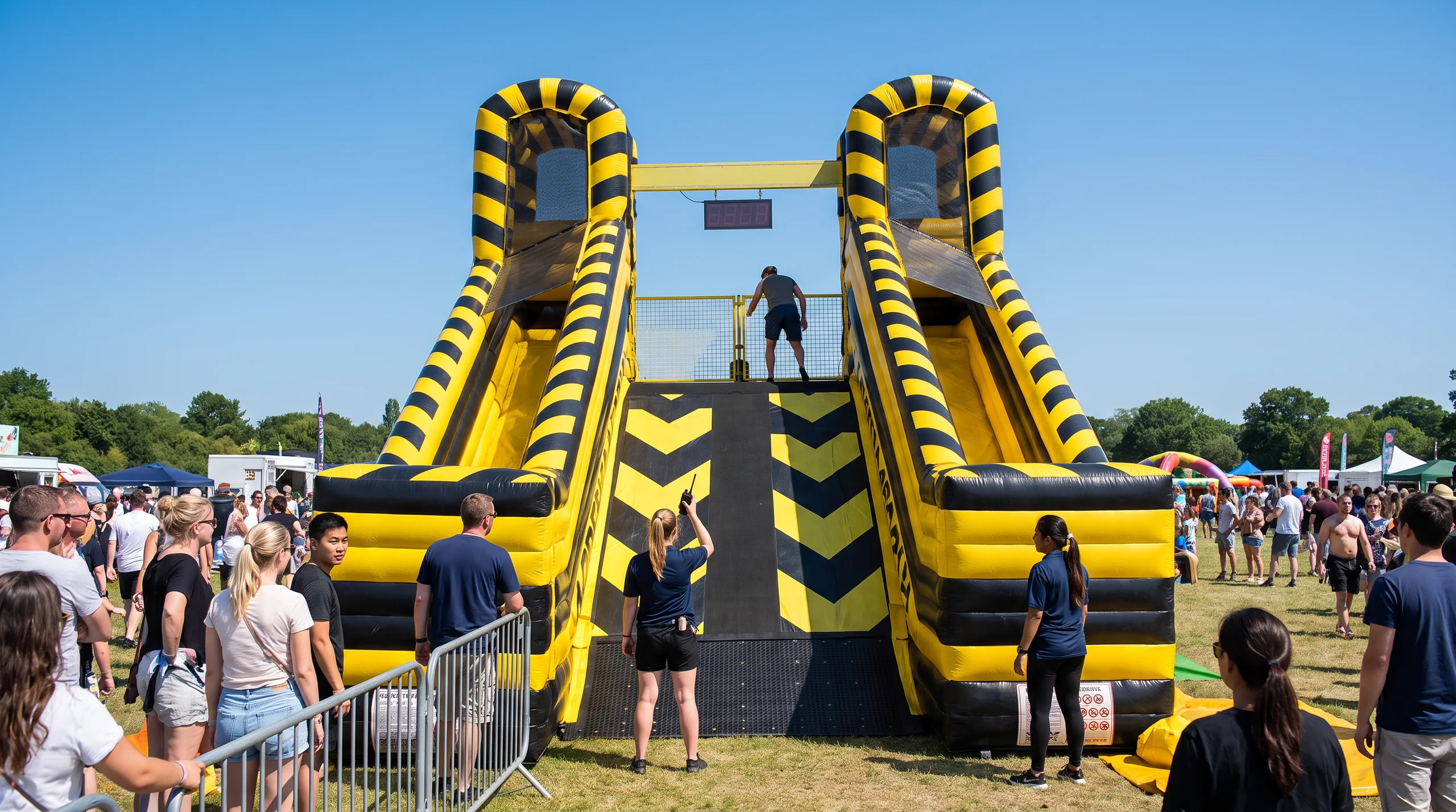 Adrenalator, at an event