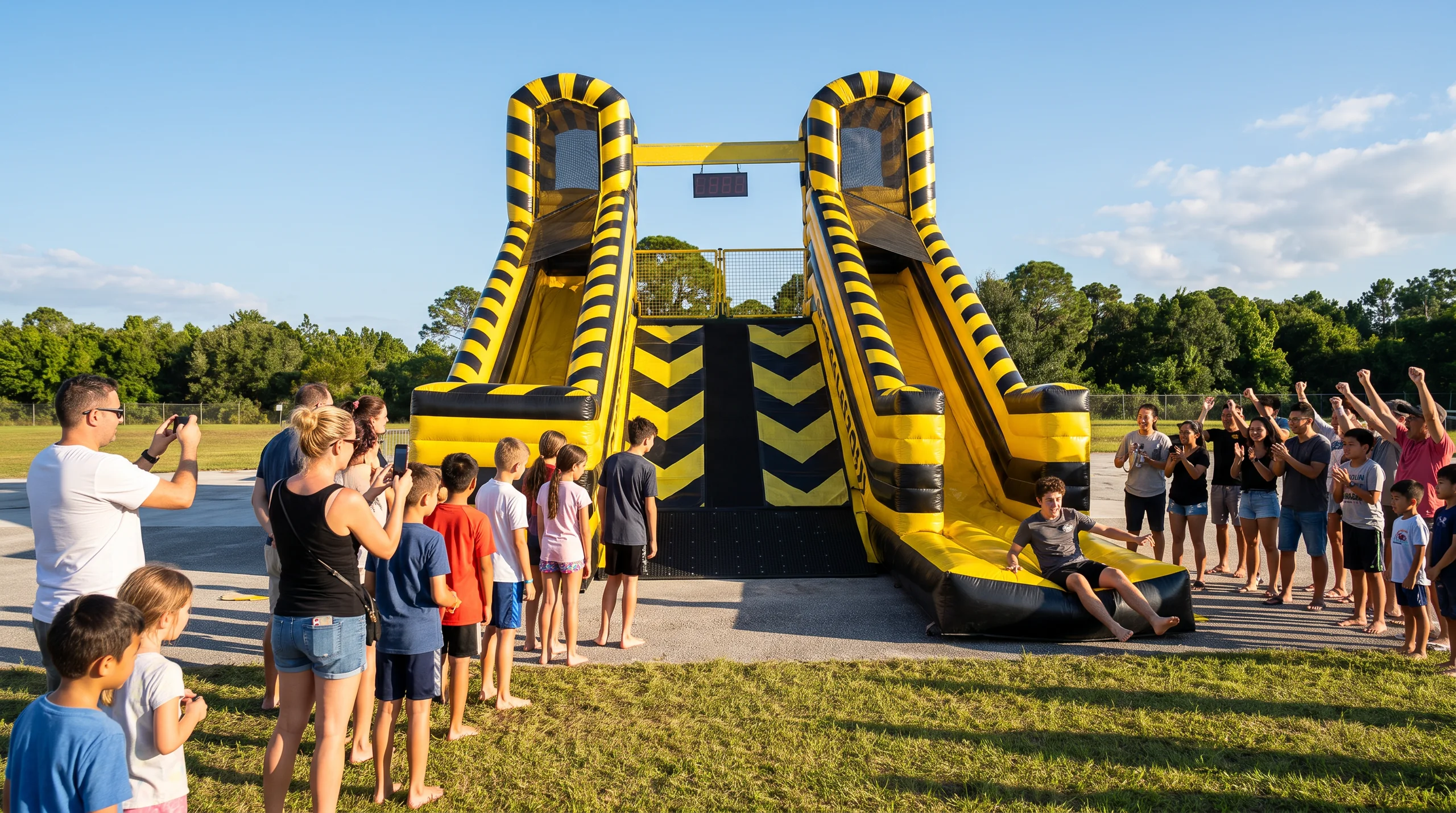 Adrenalator, at an event