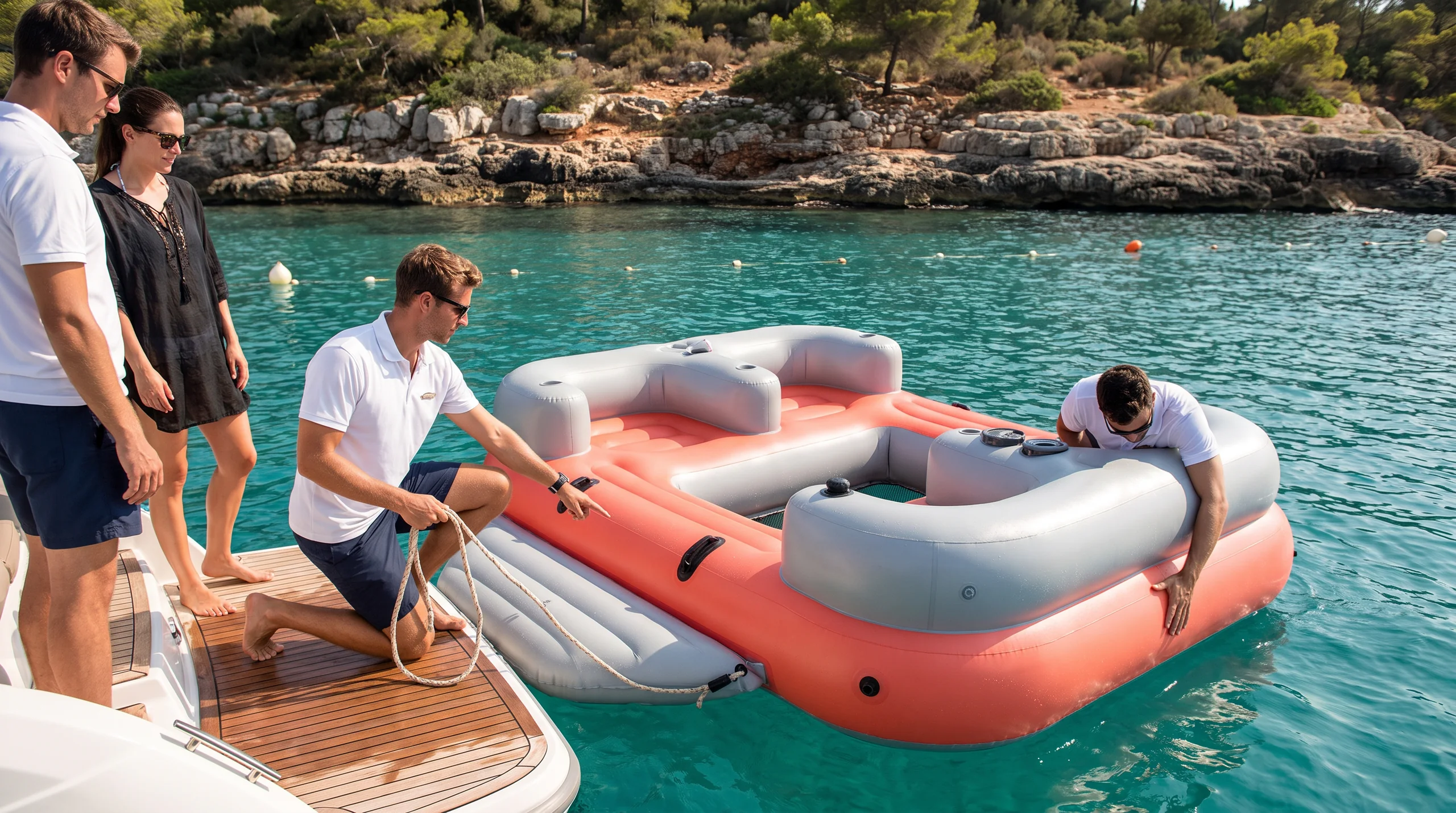 Sea-Doo Aqua Lounge, at a site