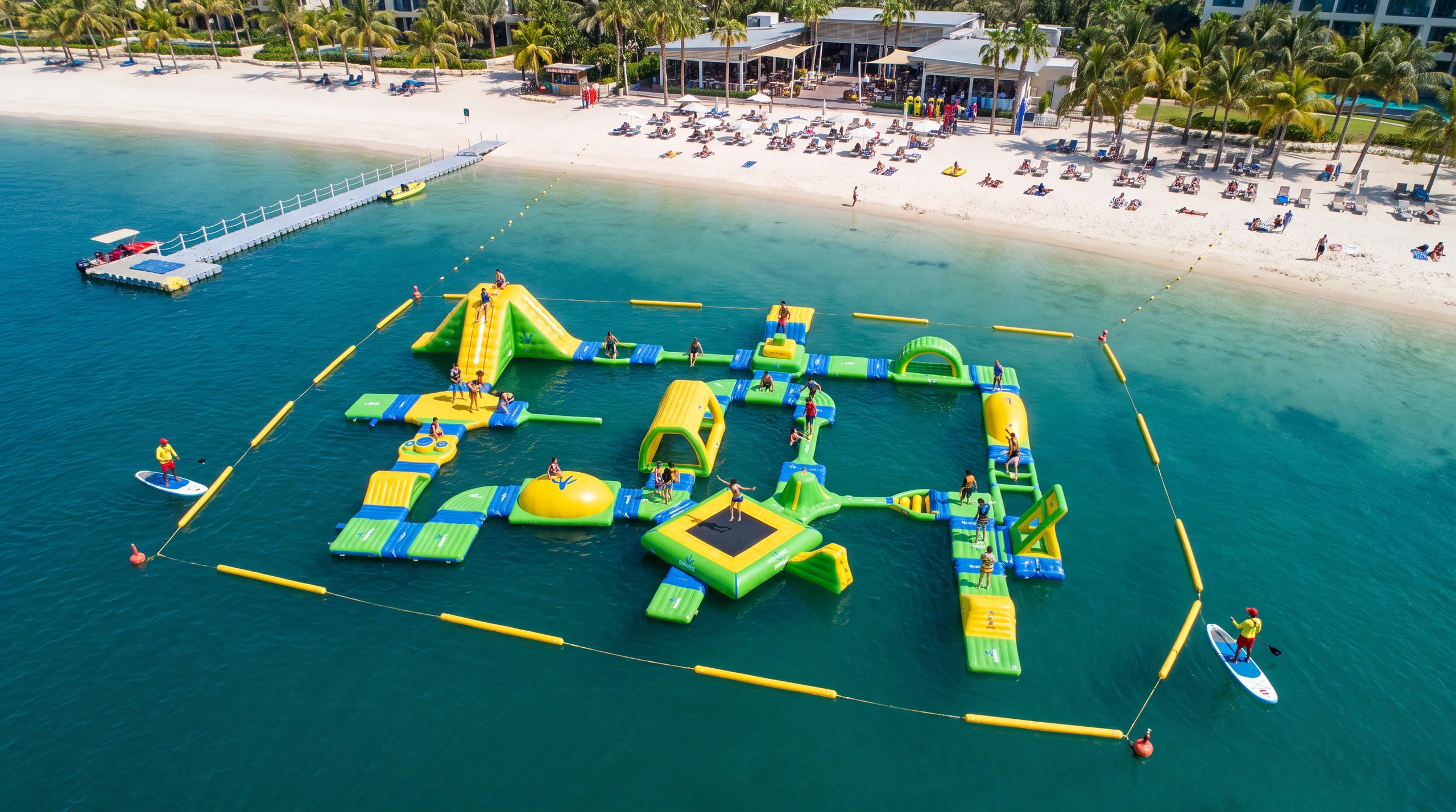 Aqua Park, at an event
