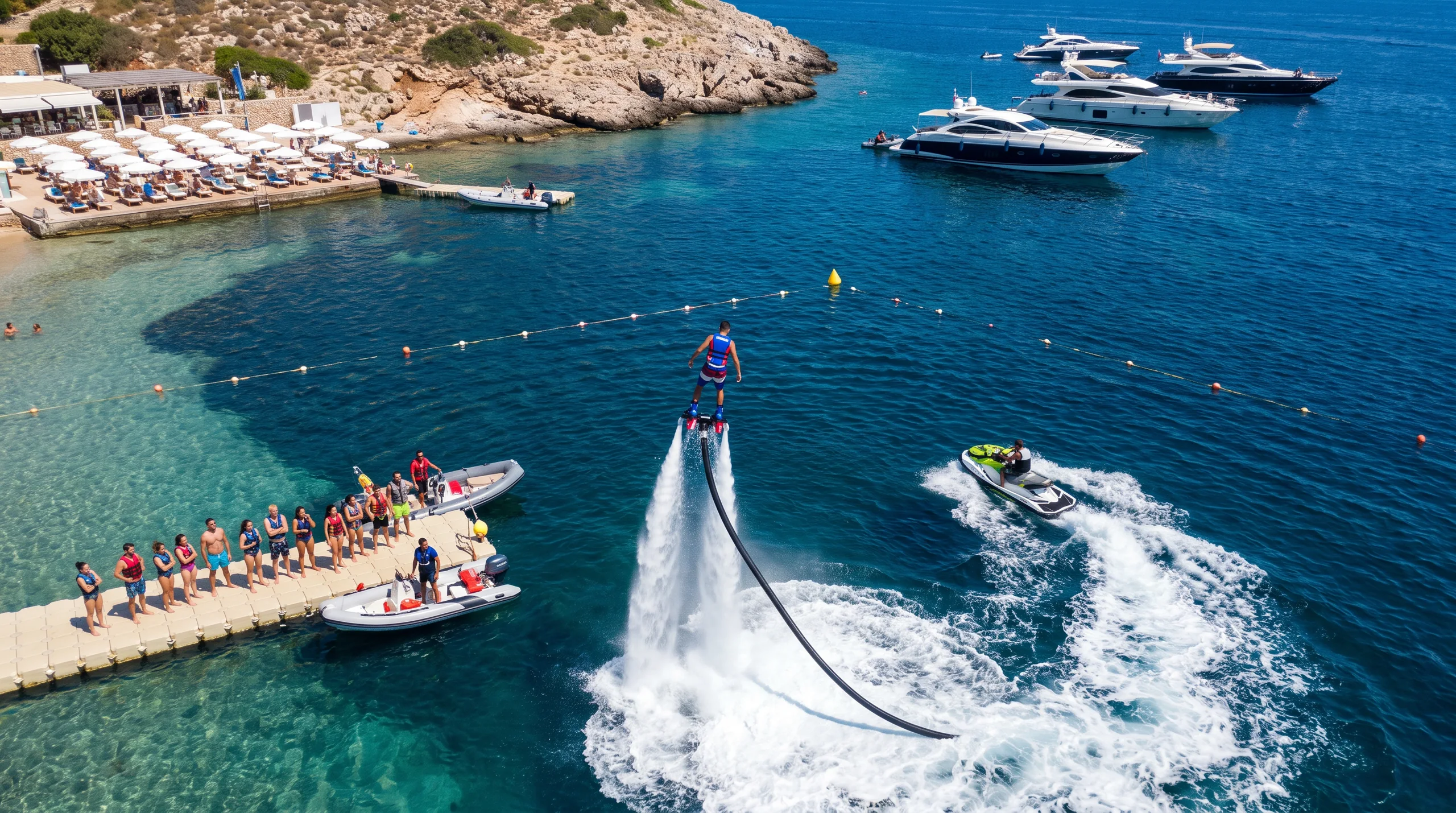 Aqua Surfer, at an event