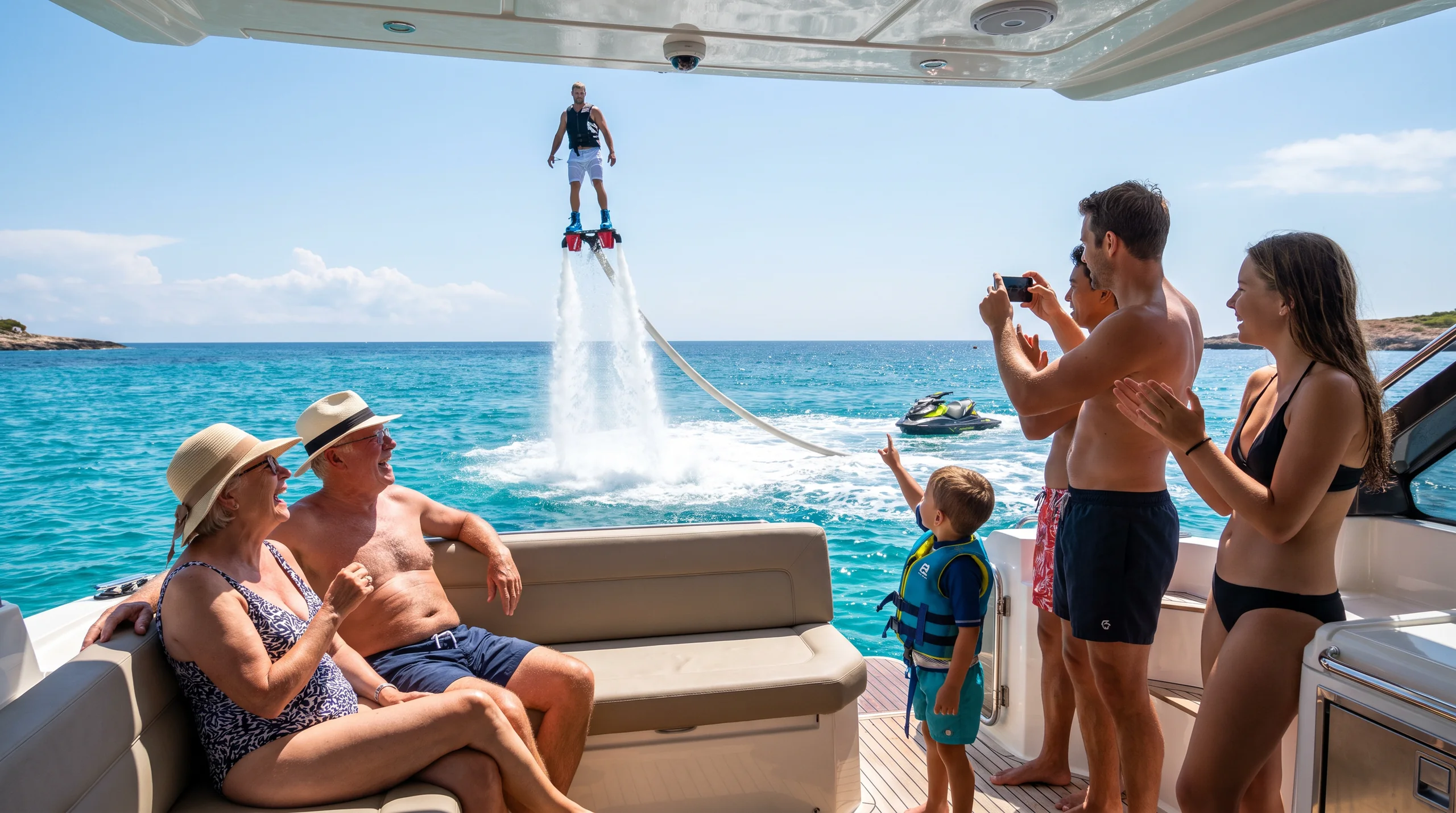 Aqua Surfer, at an event