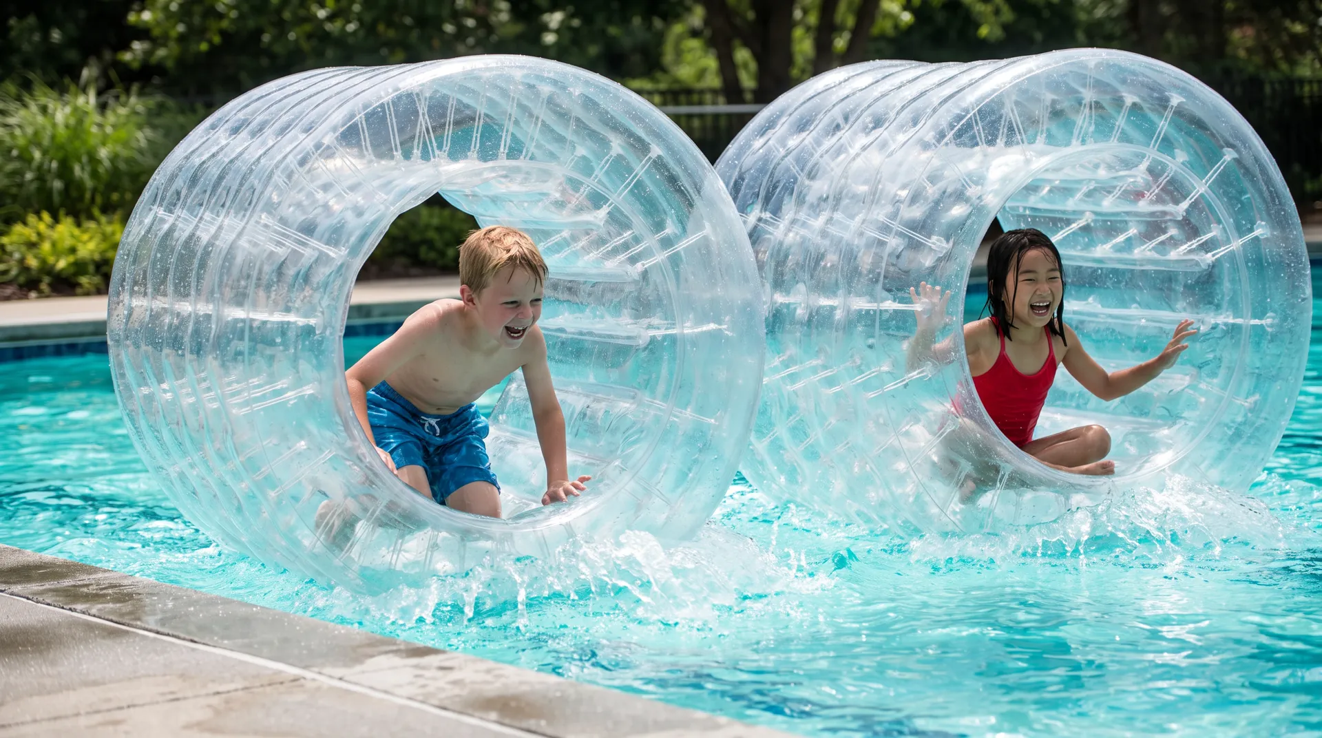 Water Roller, in use