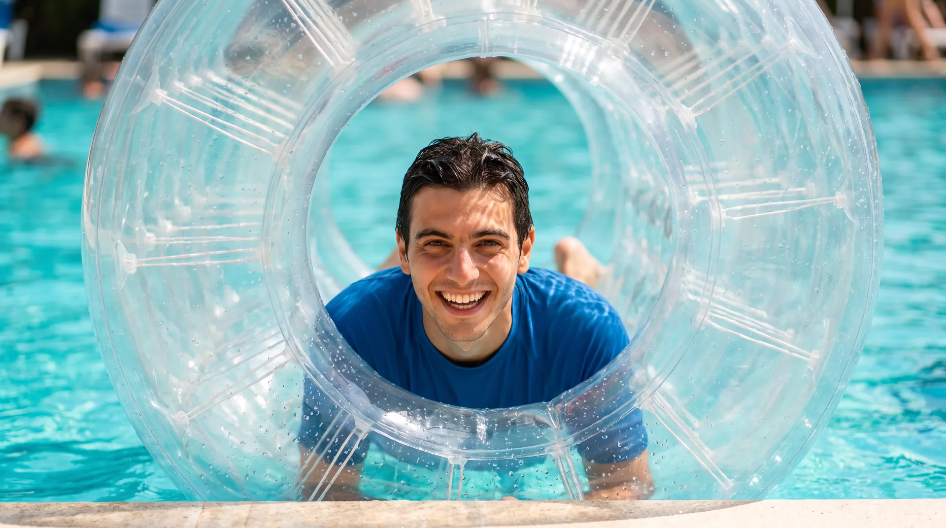 Water Roller, in use