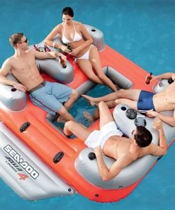 Sea-Doo Aqua Lounge 4 Person Inflatable Island Float