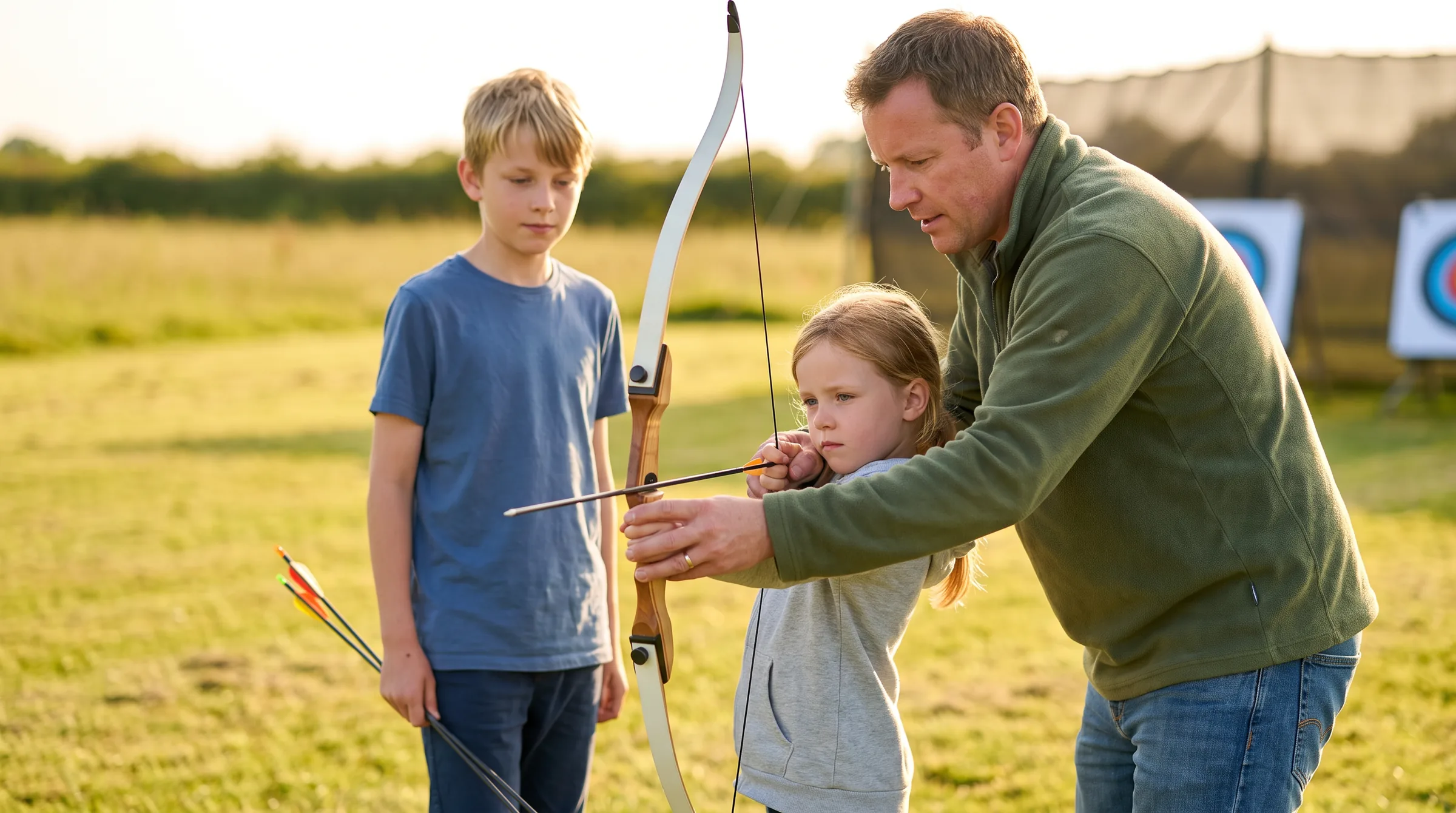 Archery Range, in use