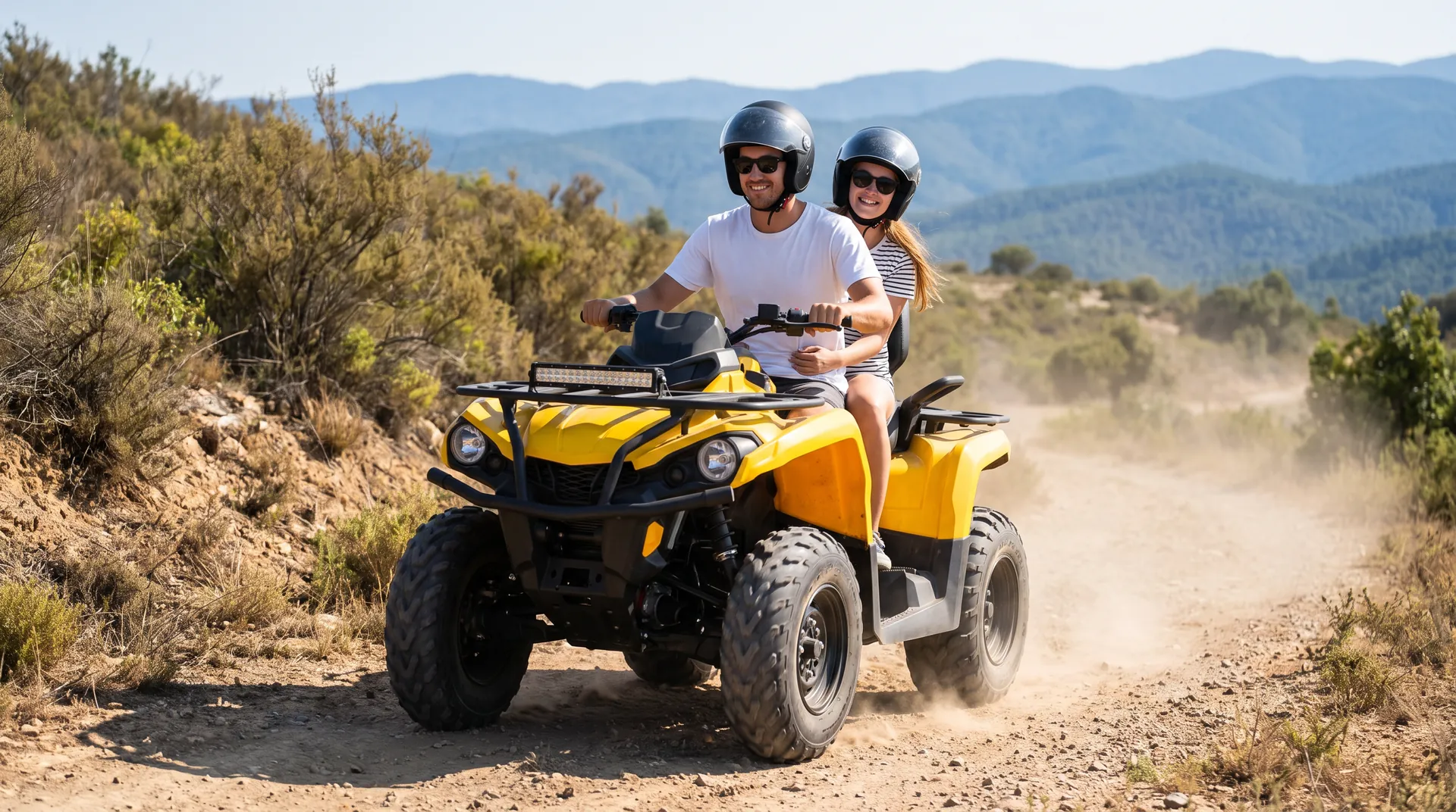 ATV Quad Bike, in use