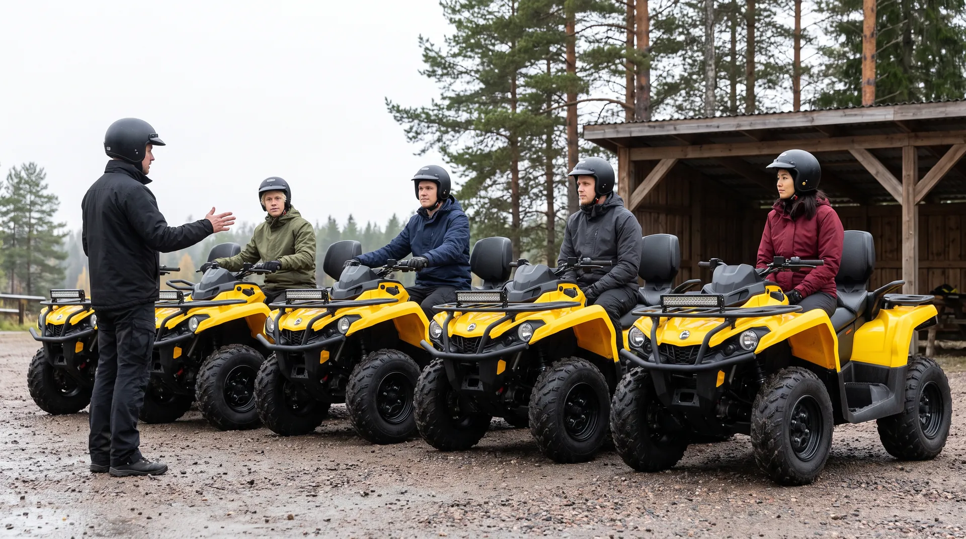 ATV Quad Bike, in use