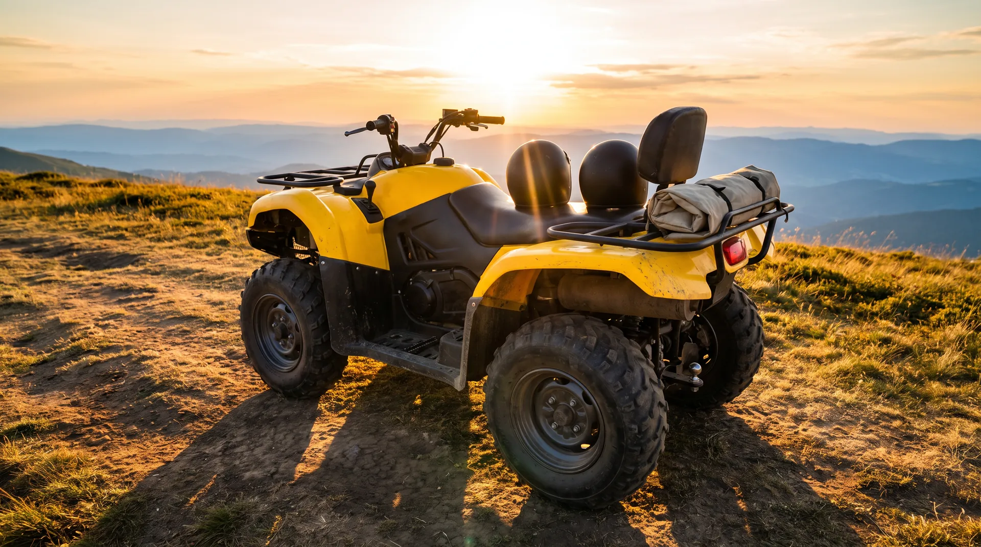 ATV Quad Bike, in use