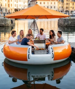 BBQ Donut Boat