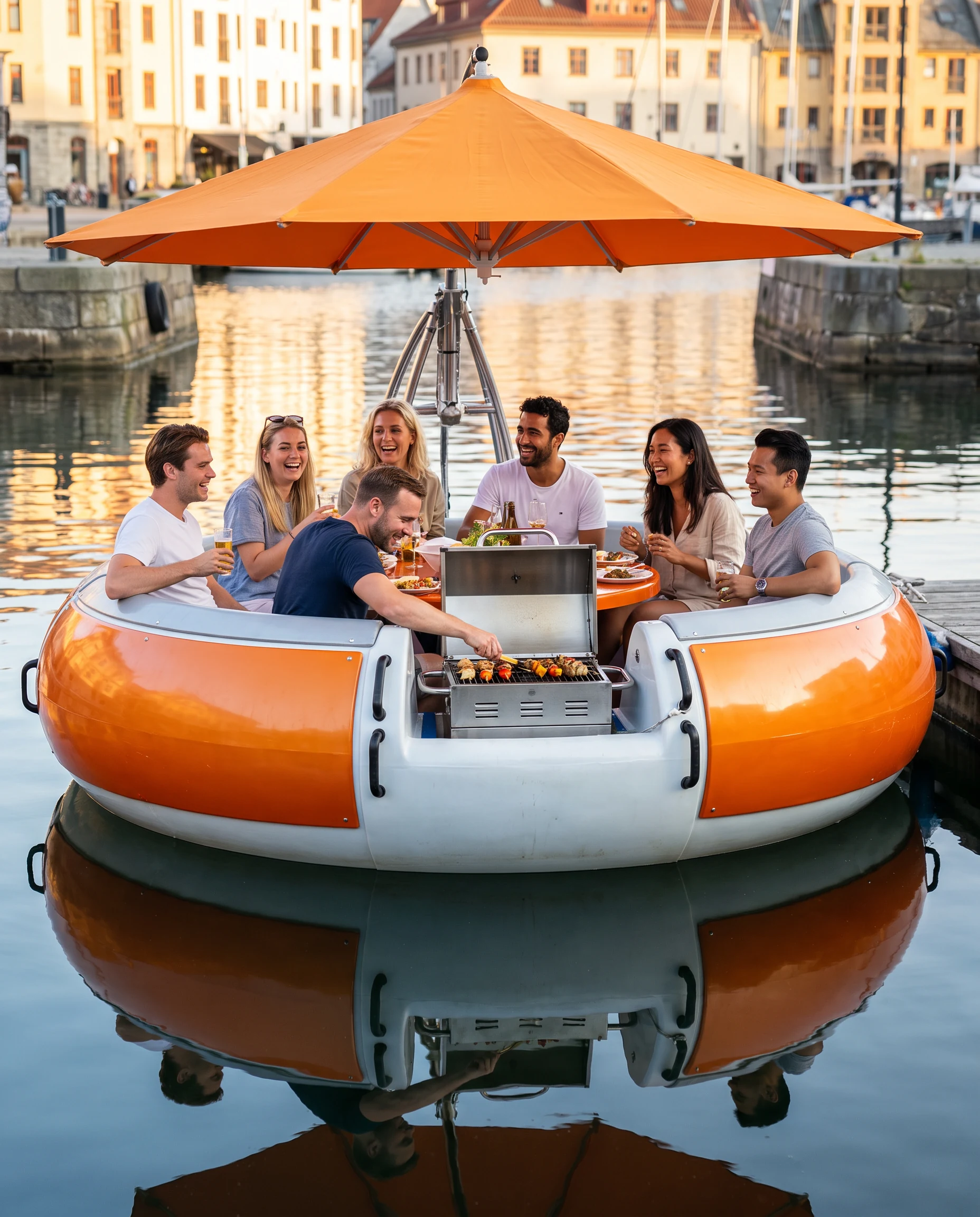 BBQ Donut Boat