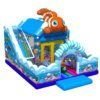 Bouncy Nemo Fish Inflatable Slide Bounce House