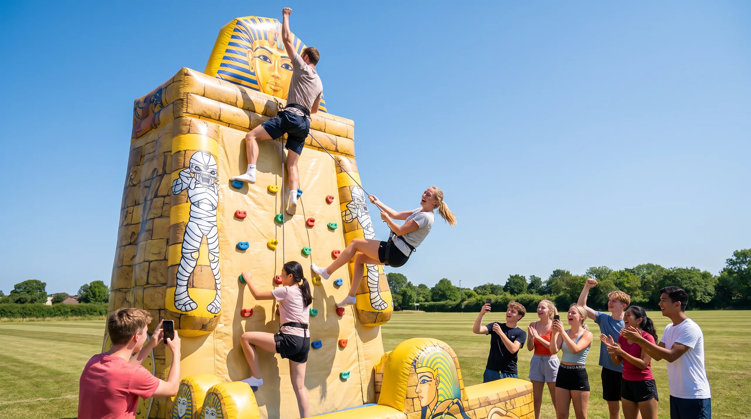Egypt Climbing Wall, at a site