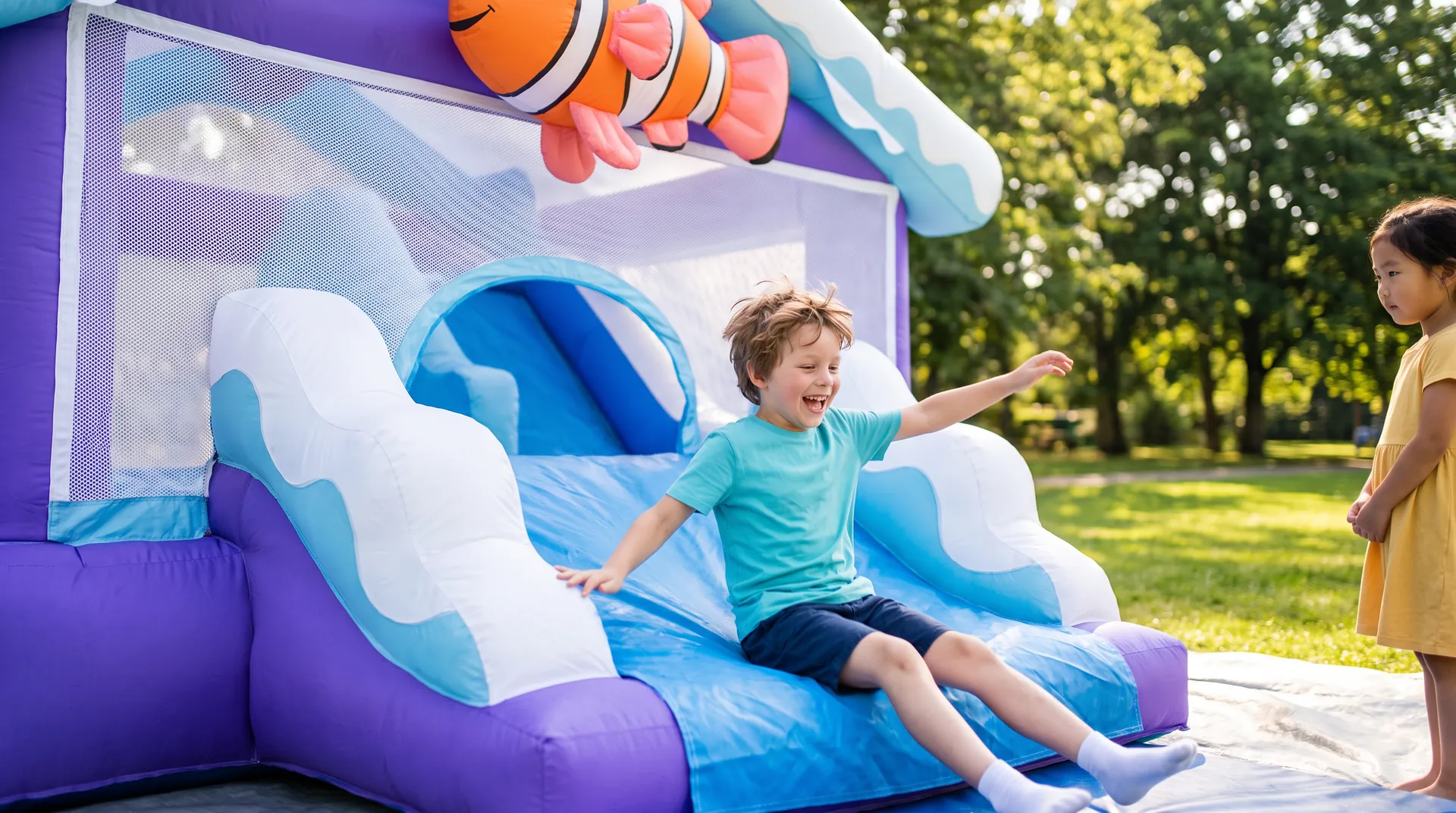 Nemo Fish Bouncer, in use
