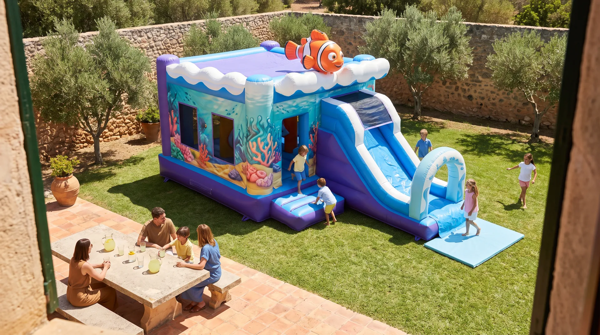 Nemo Fish Bouncer, in use