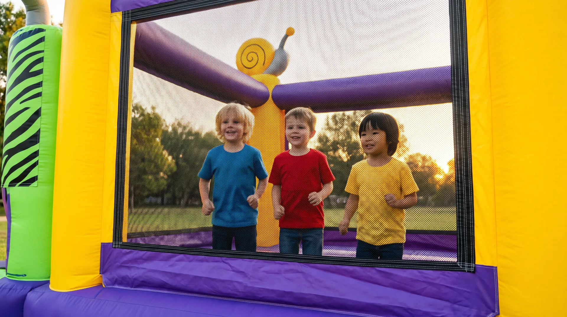 Bouncy Robot, in use