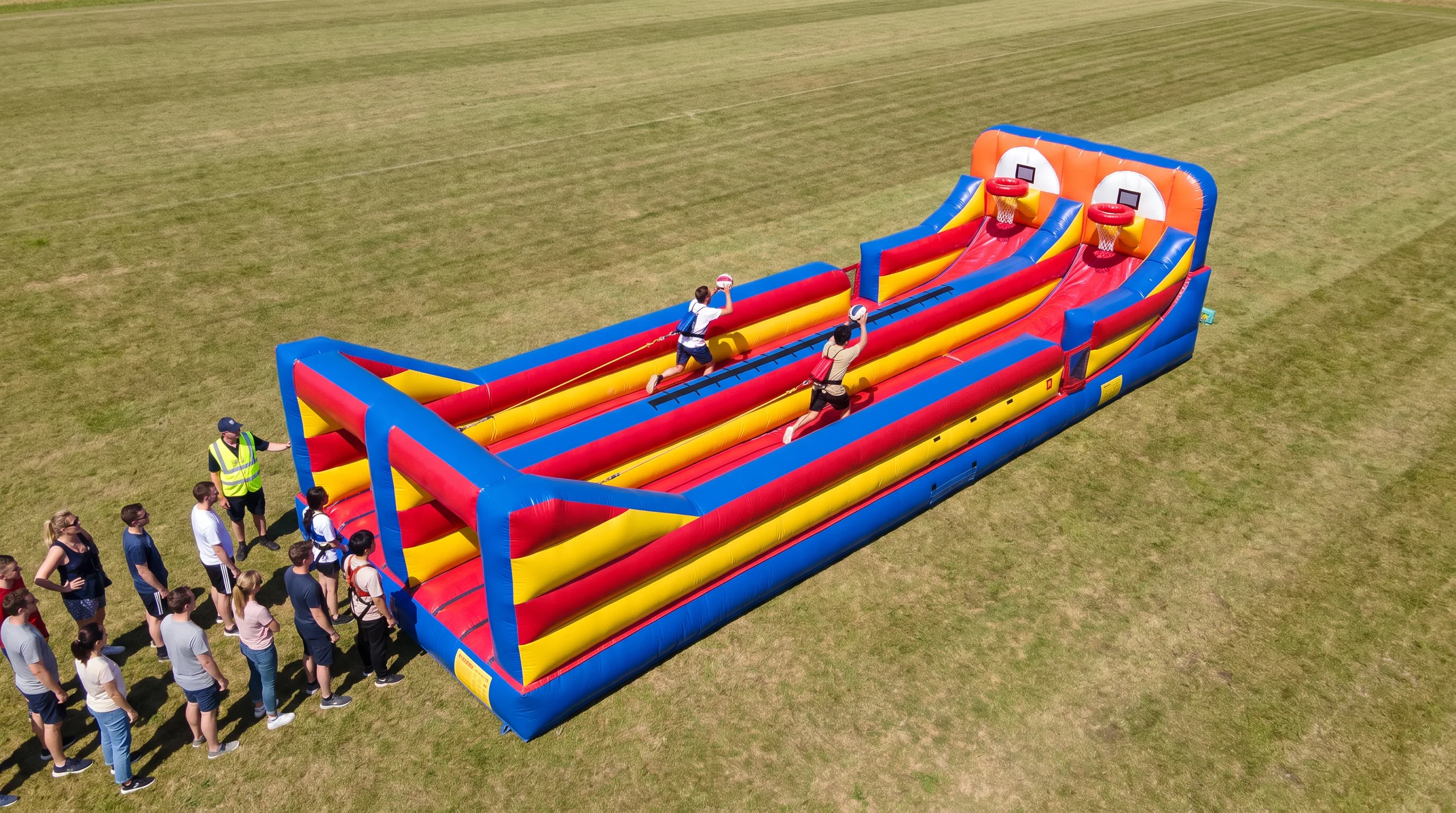 Bungee Basketball, at an event