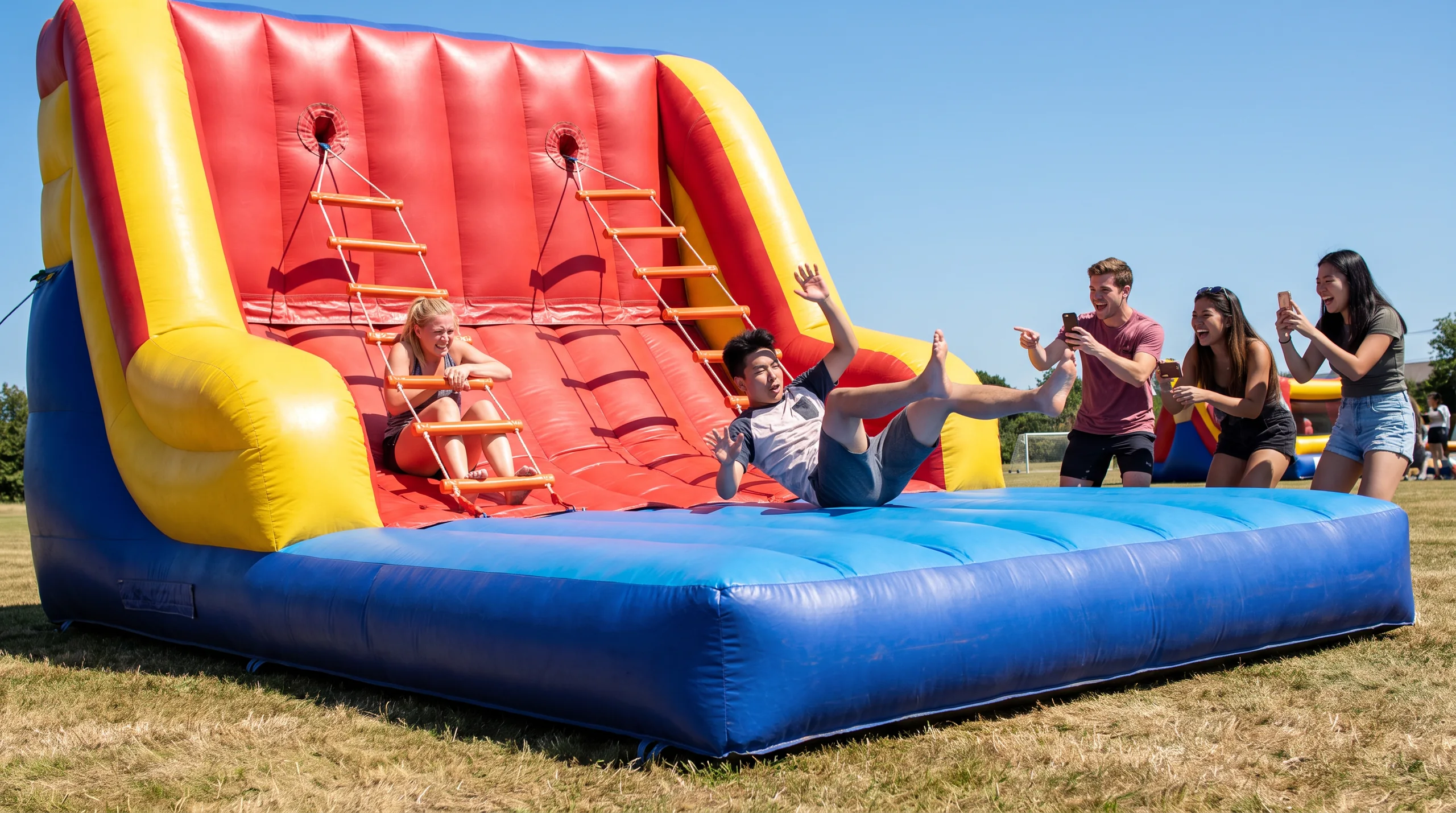 Bungee Ladder, at an event