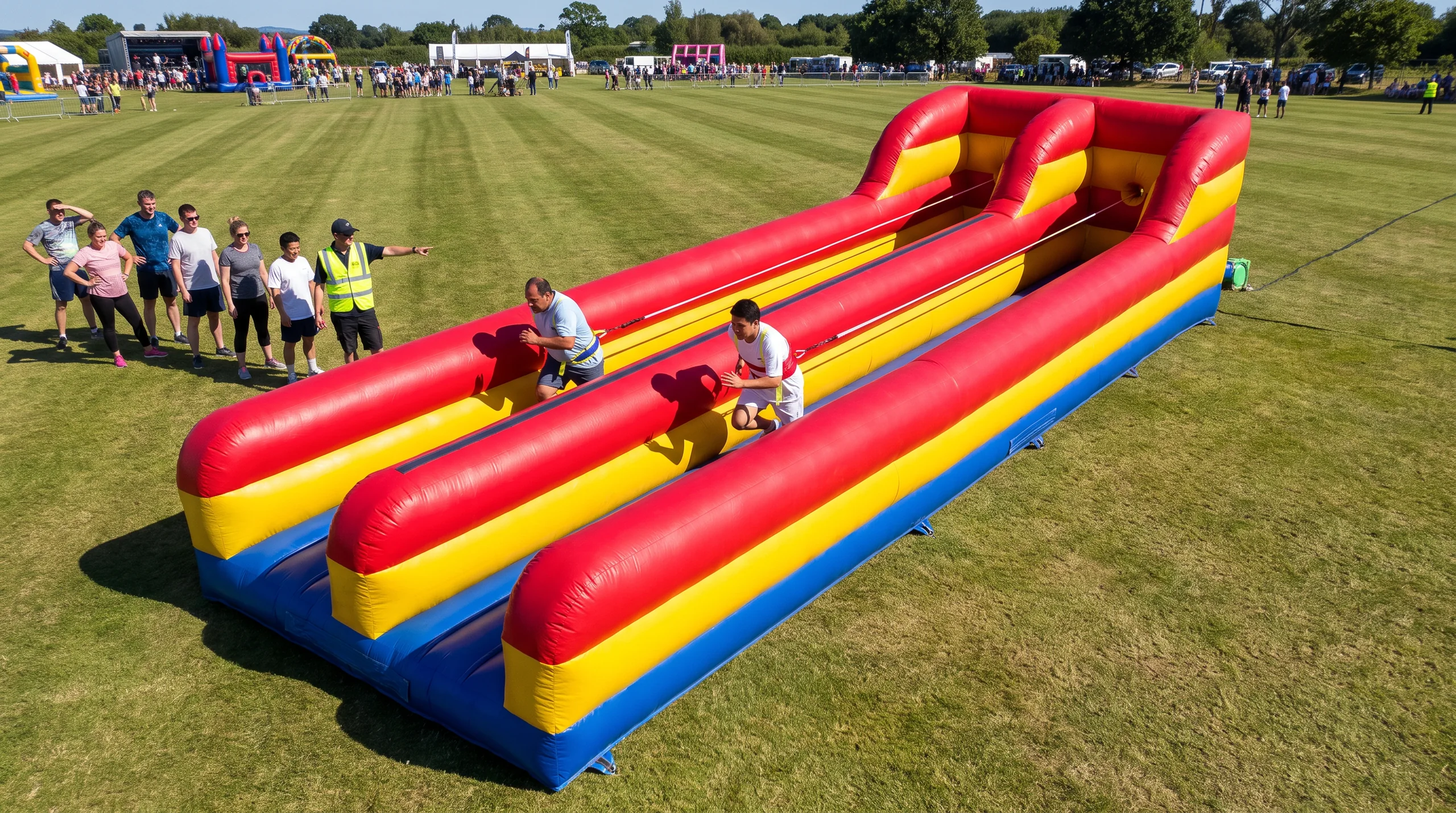 Bungee Run, at an event