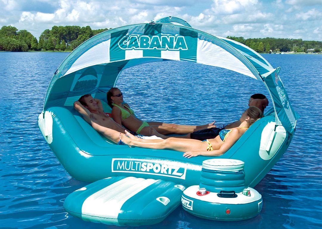 Sportsstuff Cabana Islander Inflatable Island Float