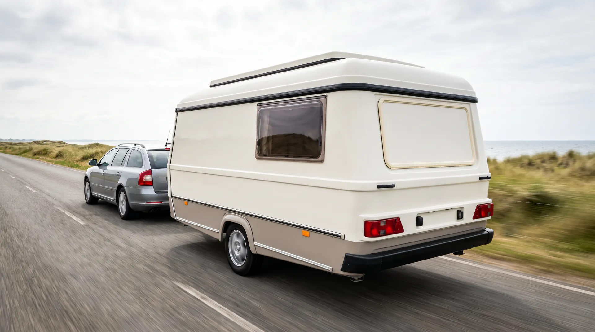 Touring Caravan, in use