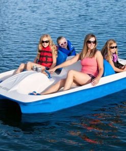 Pelican Rainbow Deluxe Pedal Boat 4 Person Family Boat