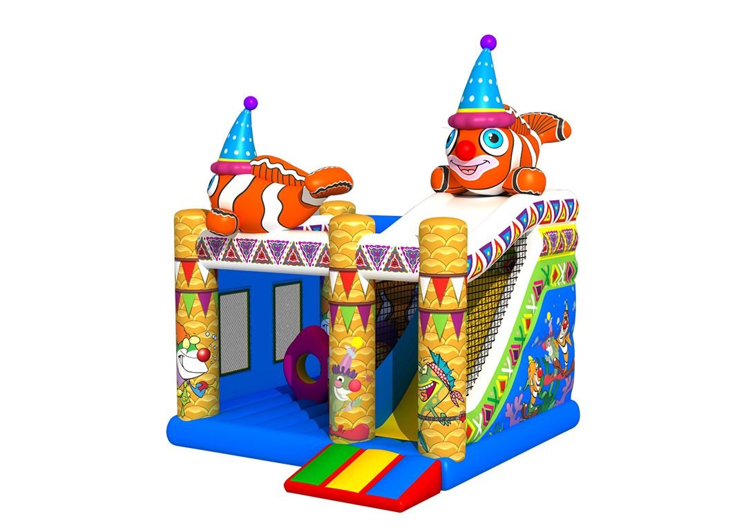 Funcity Inflatable Slide Bounce House