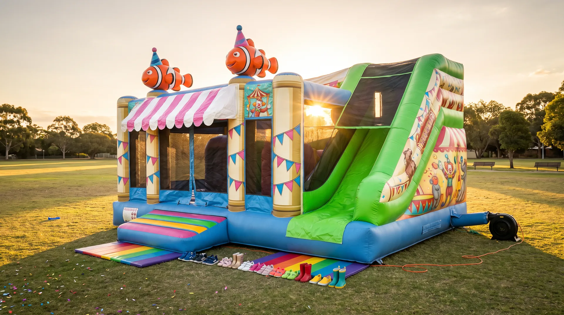 Funcity Bouncer, in use