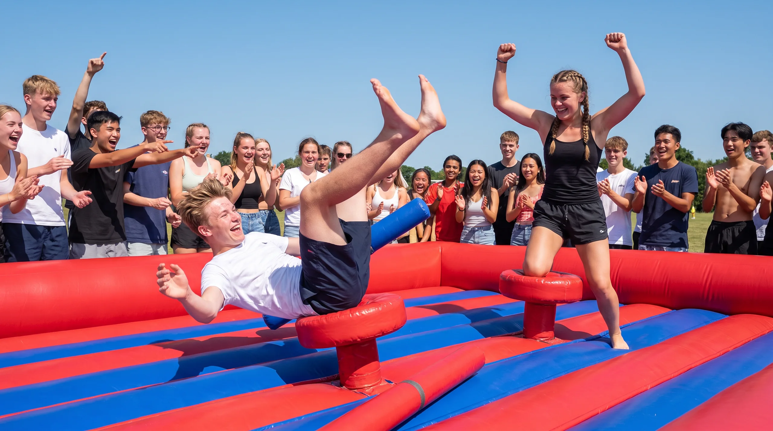 Gladiator Jousting, at an event