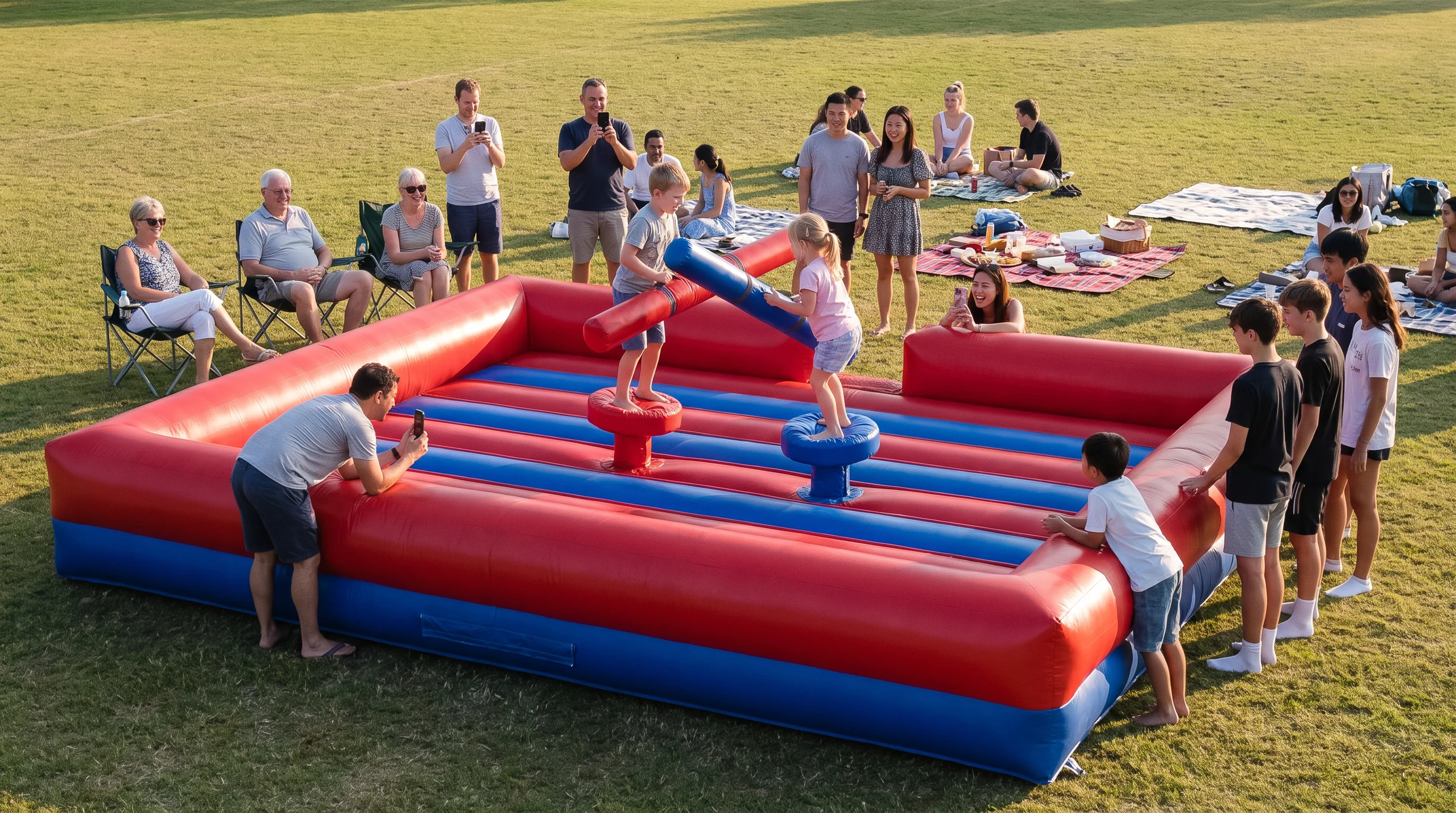 Gladiator Jousting, at an event