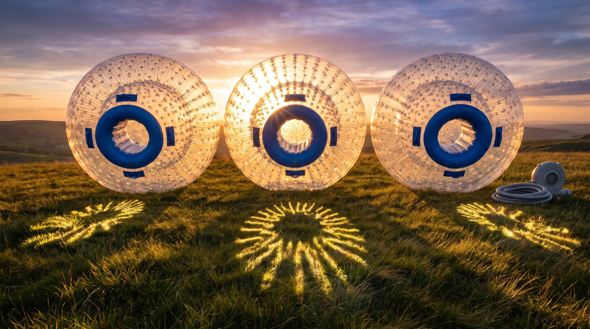 Ground Zorb Ball, in use