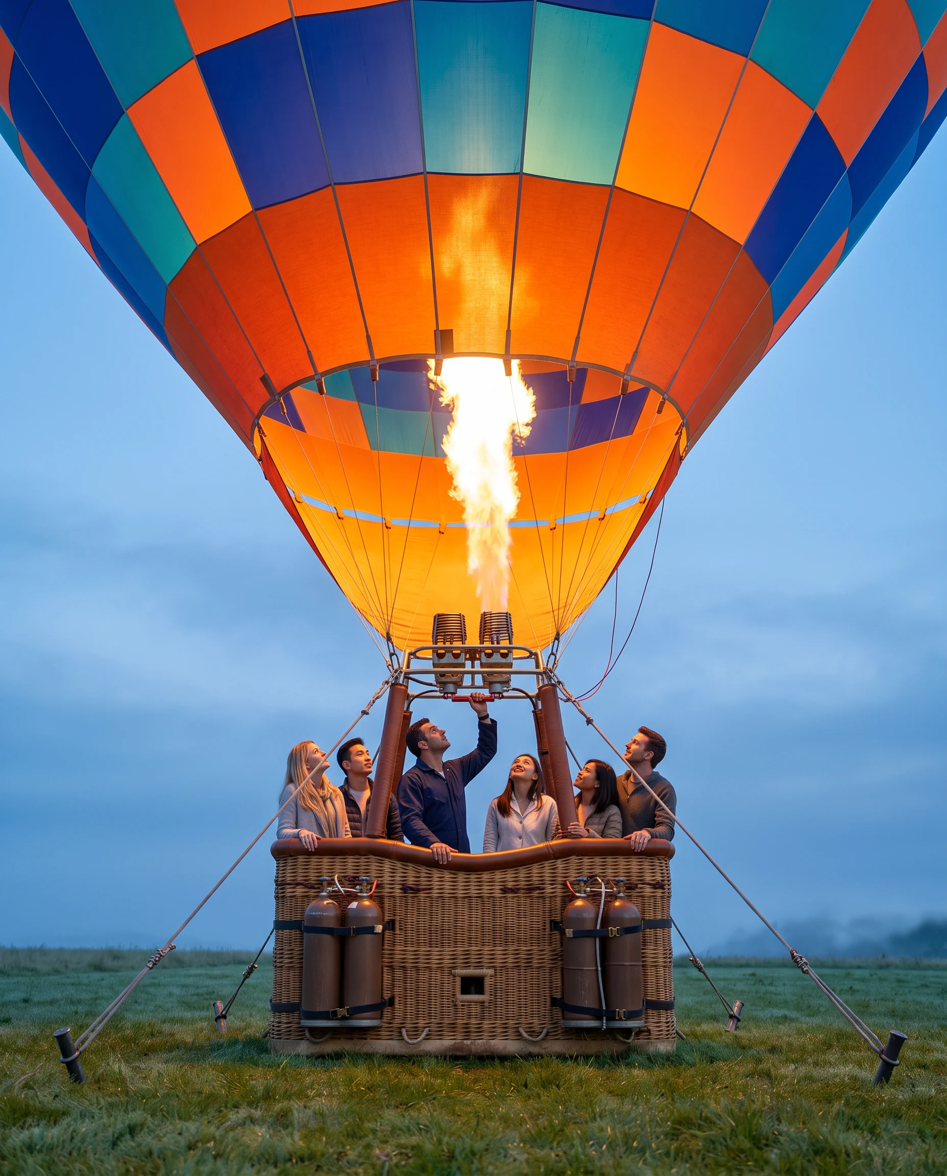 Tethered Hot Air Balloon