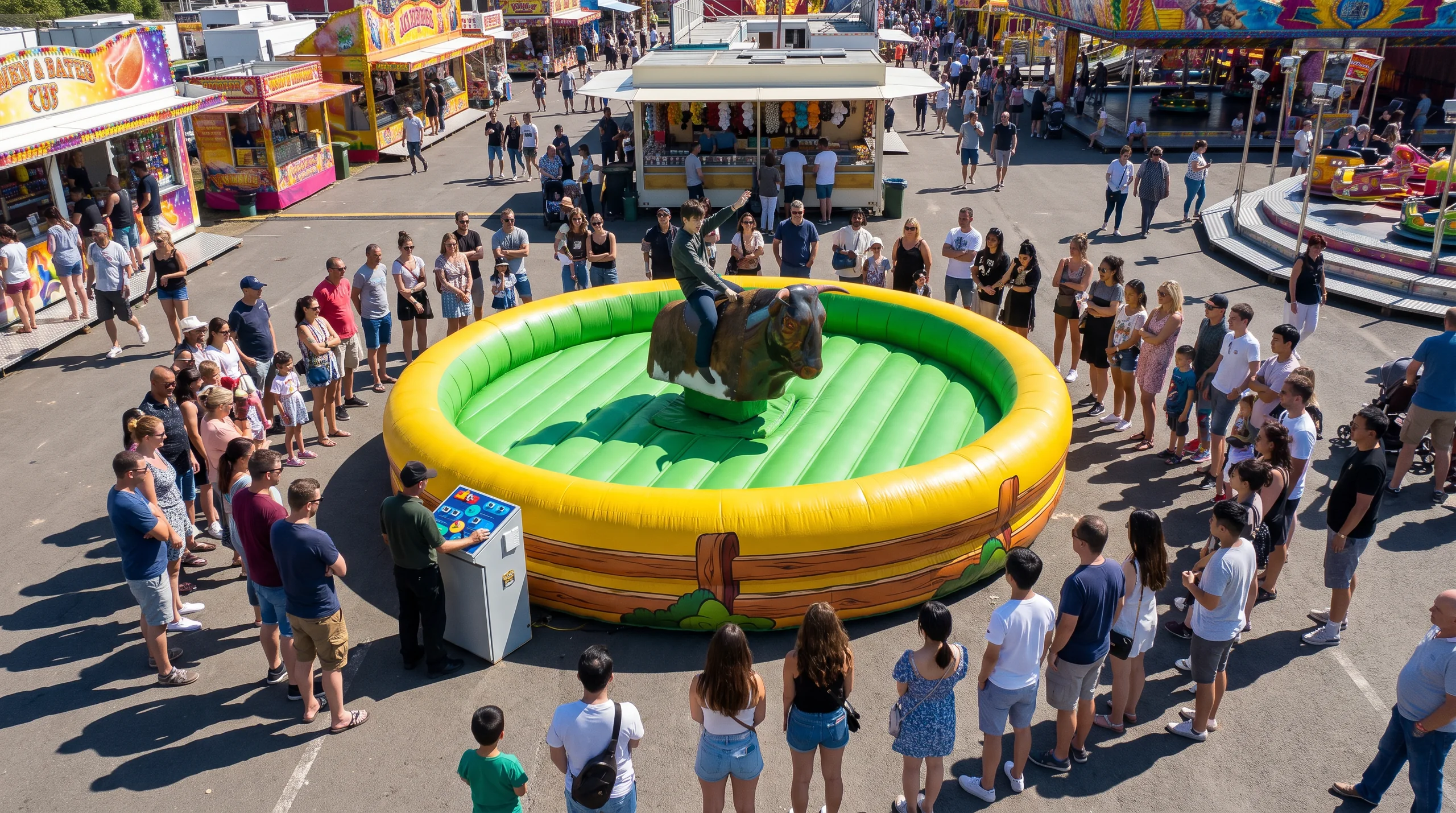 Hurricane Bull, at an event