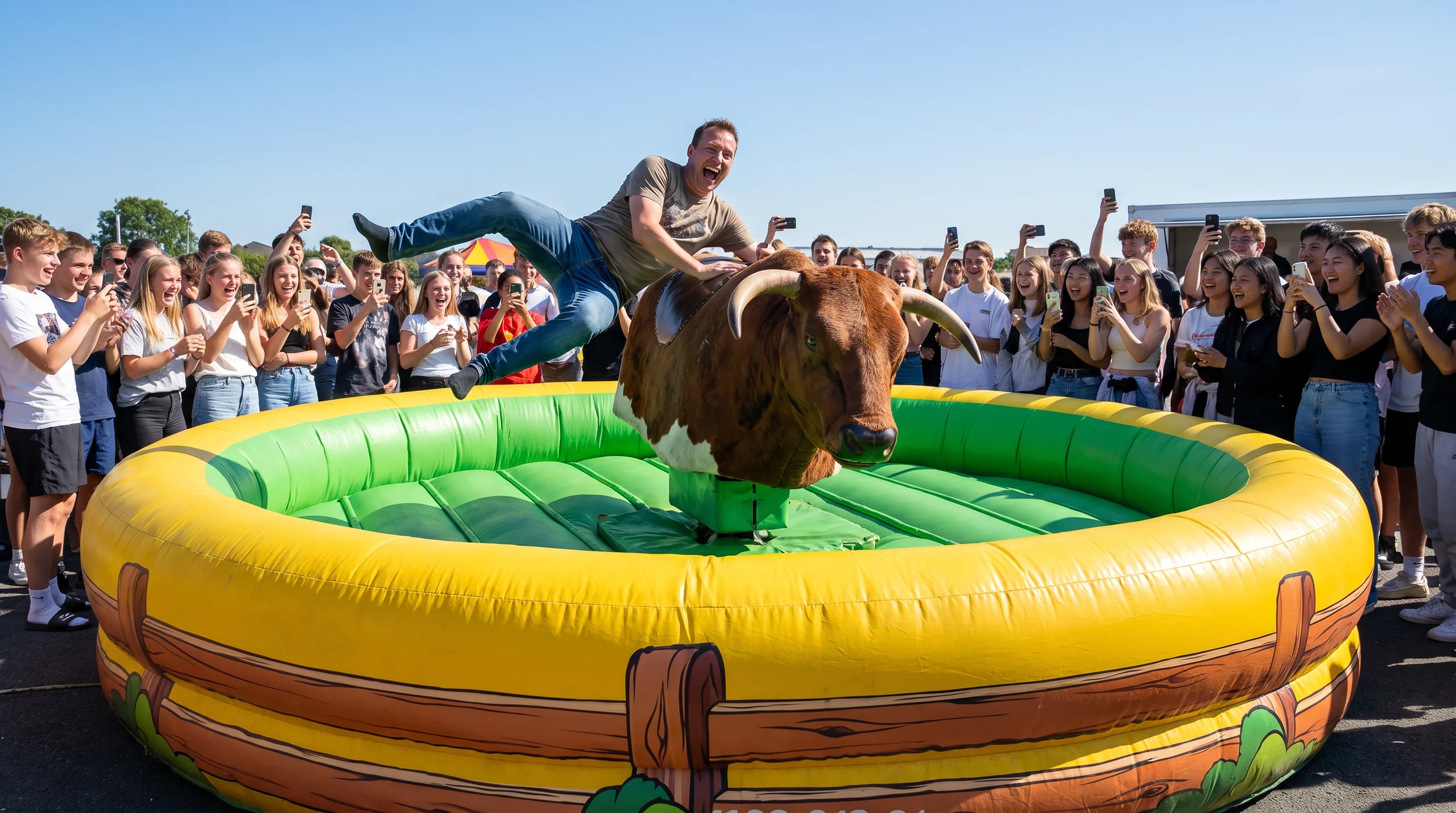 Hurricane Bull, at an event