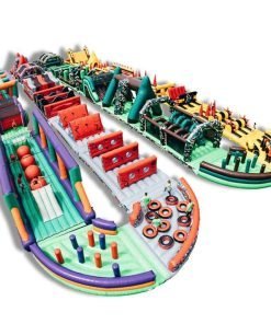 The Largest Inflatable Obstacle Course