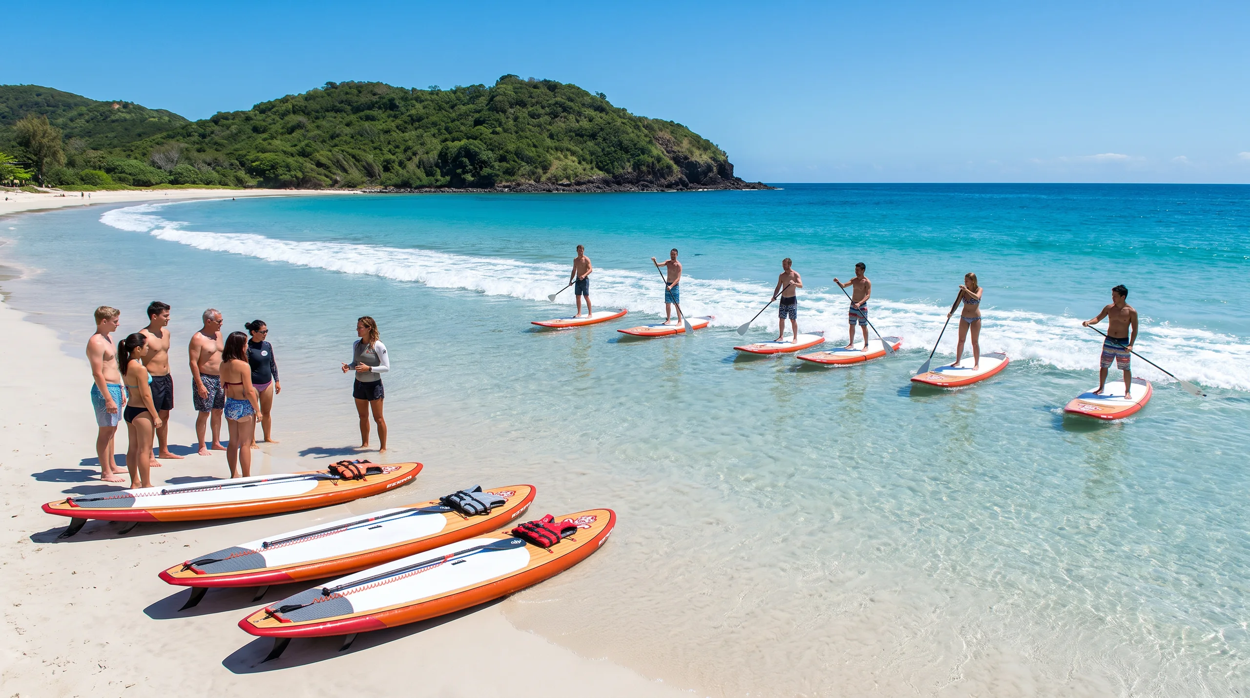 Paddle Board, at a site