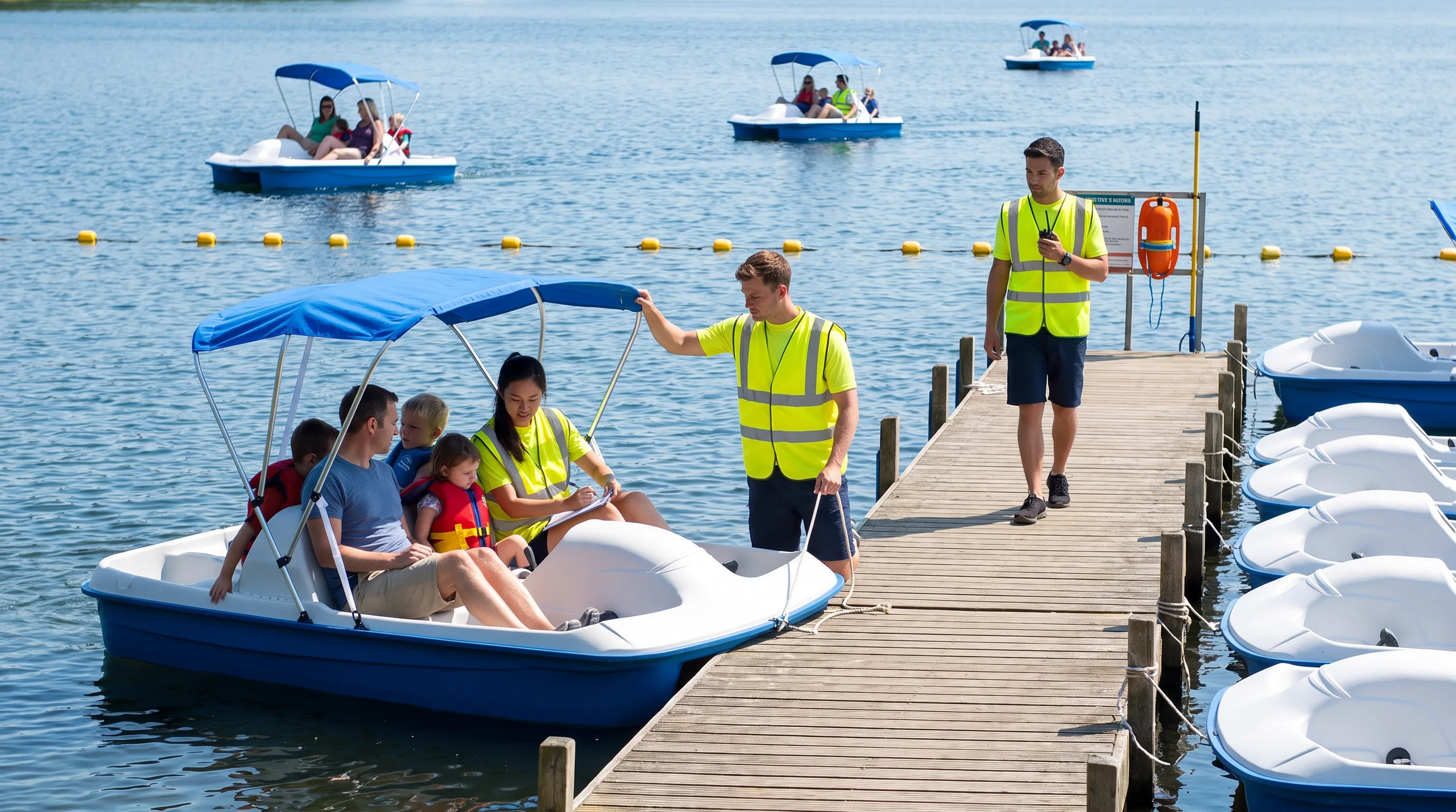 Pelican Pedal Boat, at a site