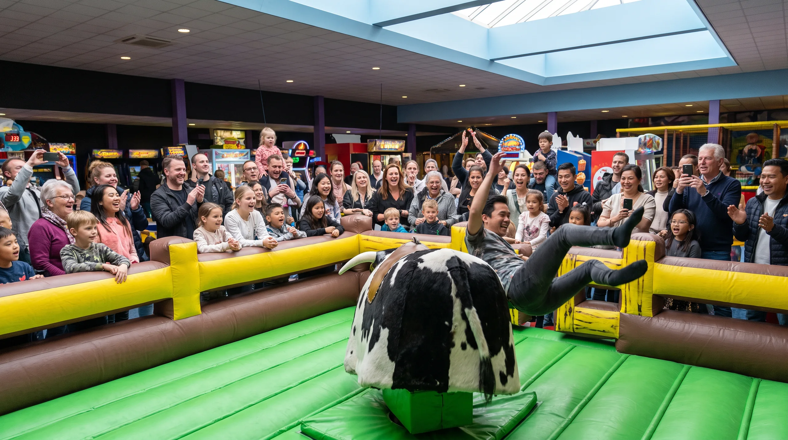Roadies Bull, at an event