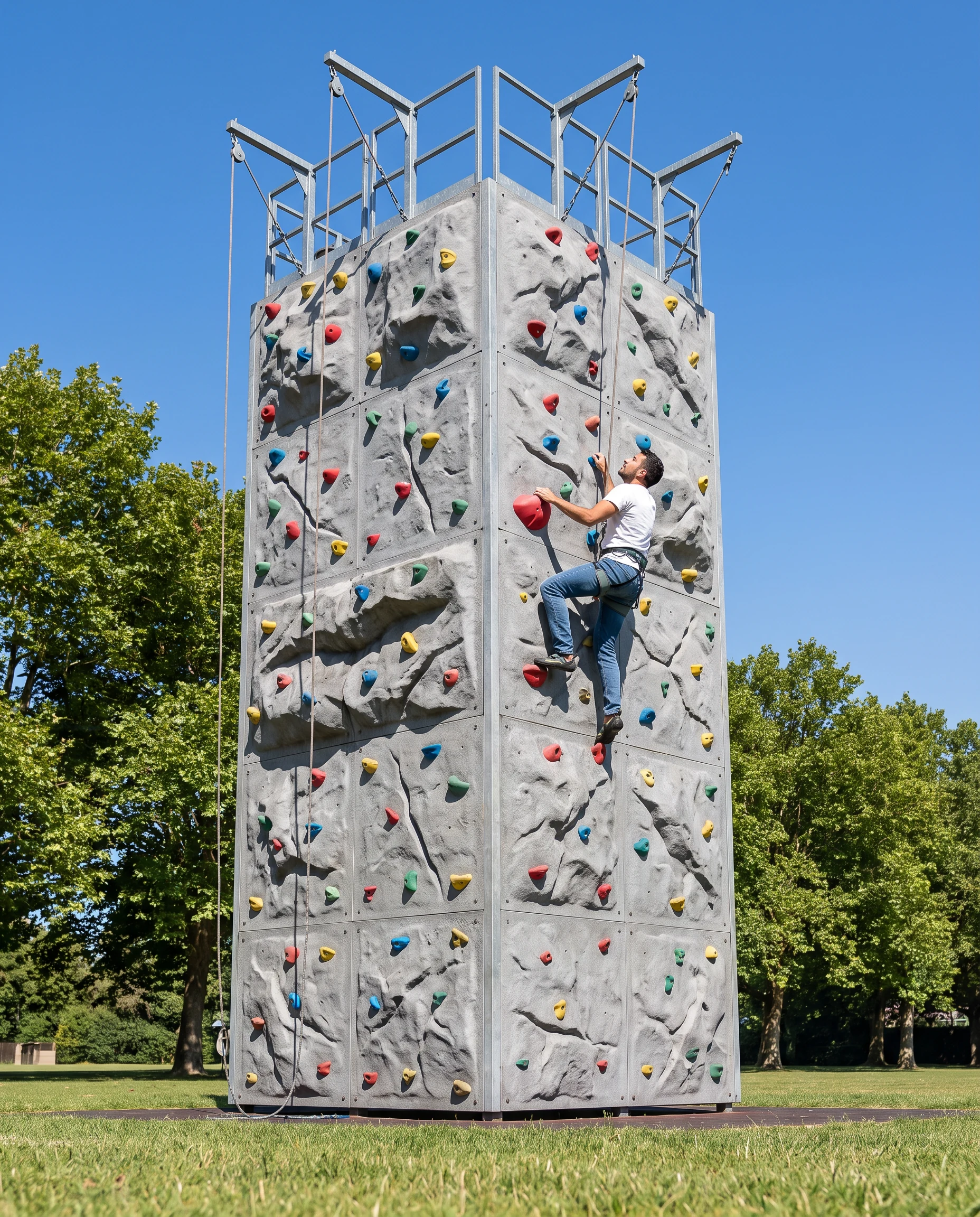 Rock Climbing Wall