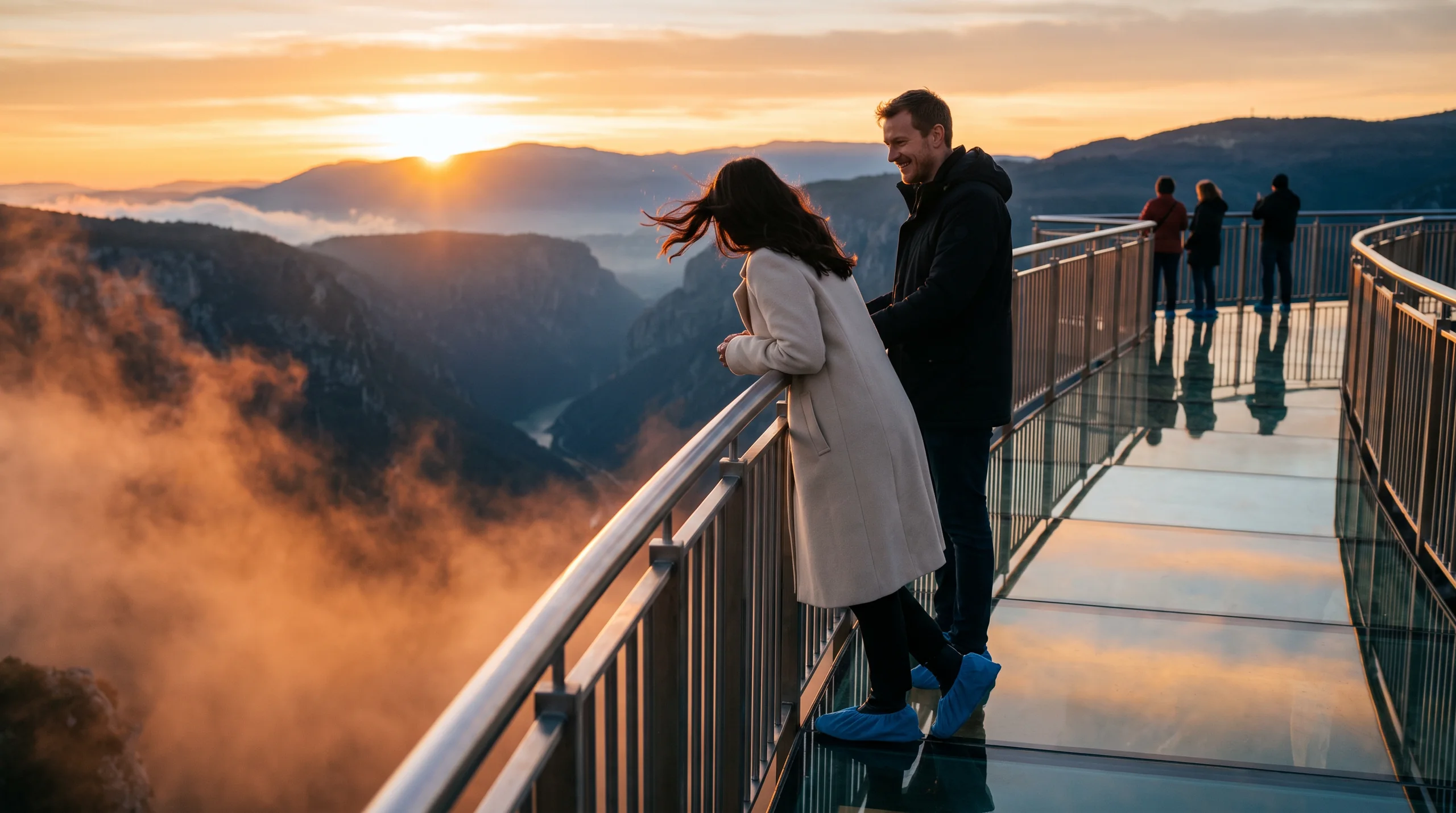Sky Walk, at a site