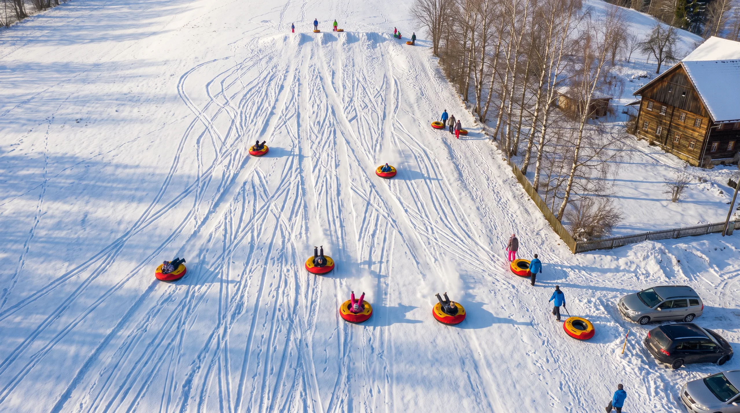 Snow Sledge, at a site