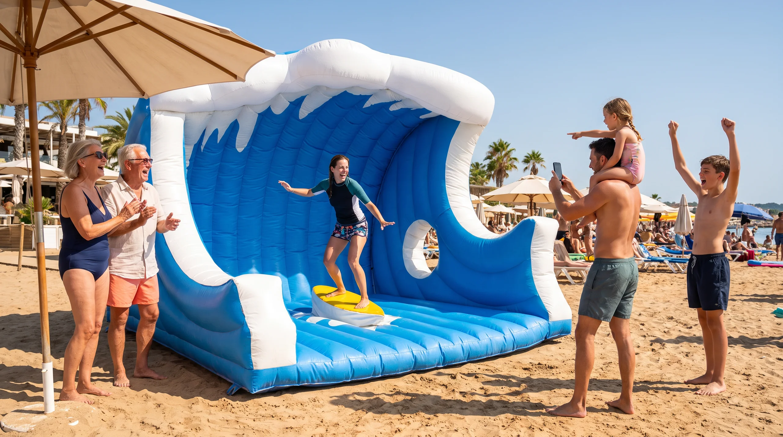 Wave Surfer, at an event