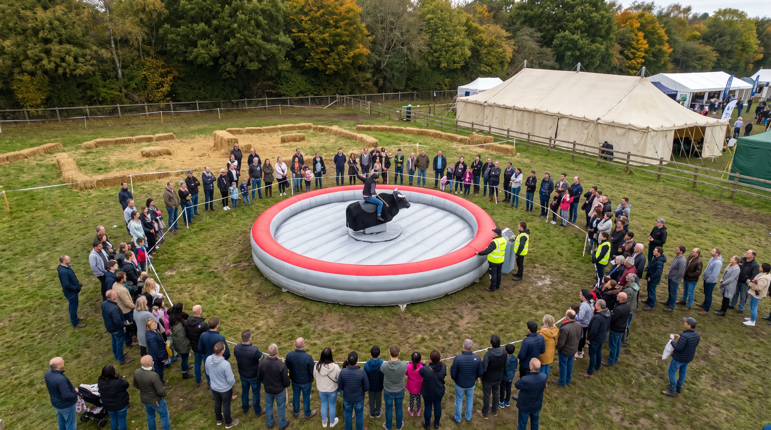 Wrangler Bull, at an event
