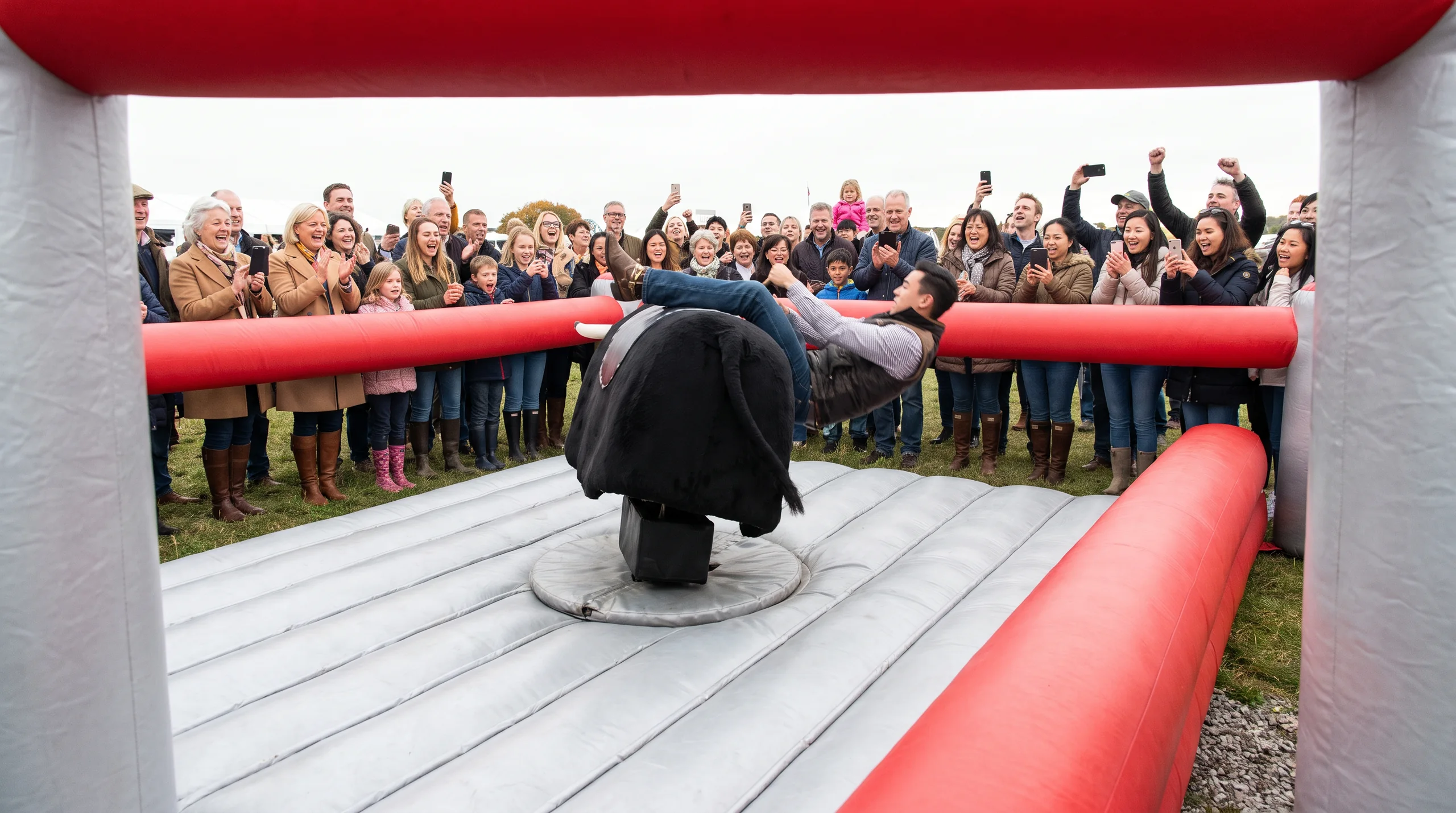 Wrangler Bull, at an event