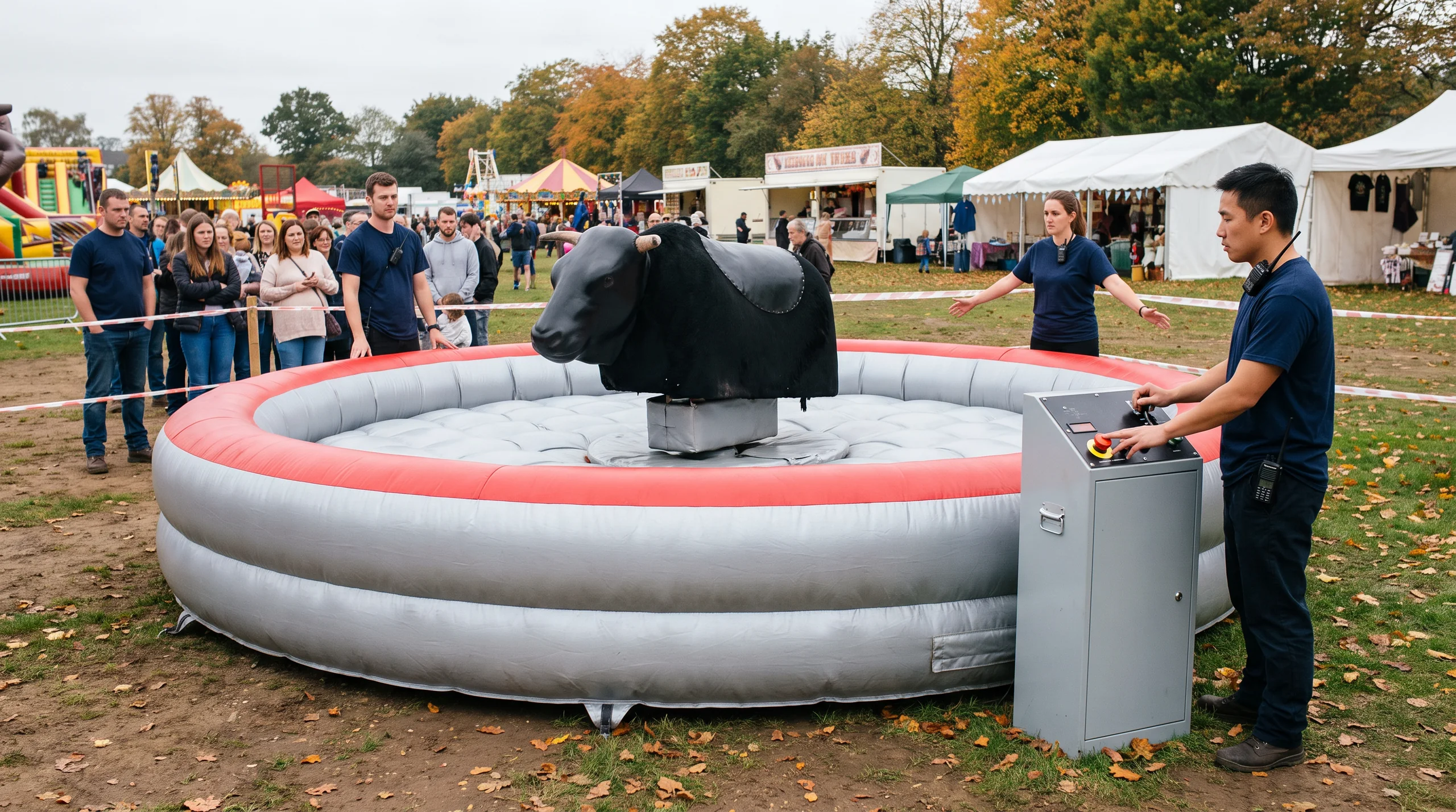 Wrangler Bull, at an event