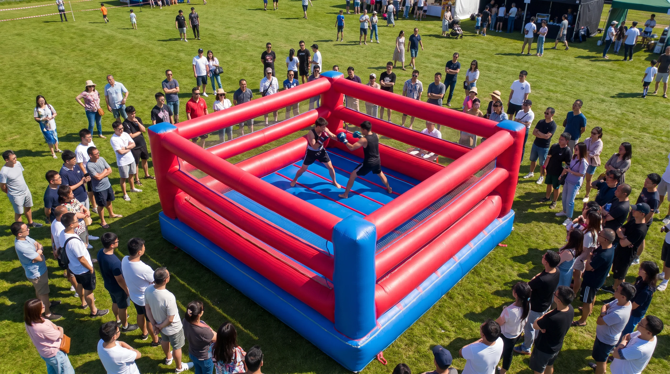 Boxing Ring Inflatable, at an event
