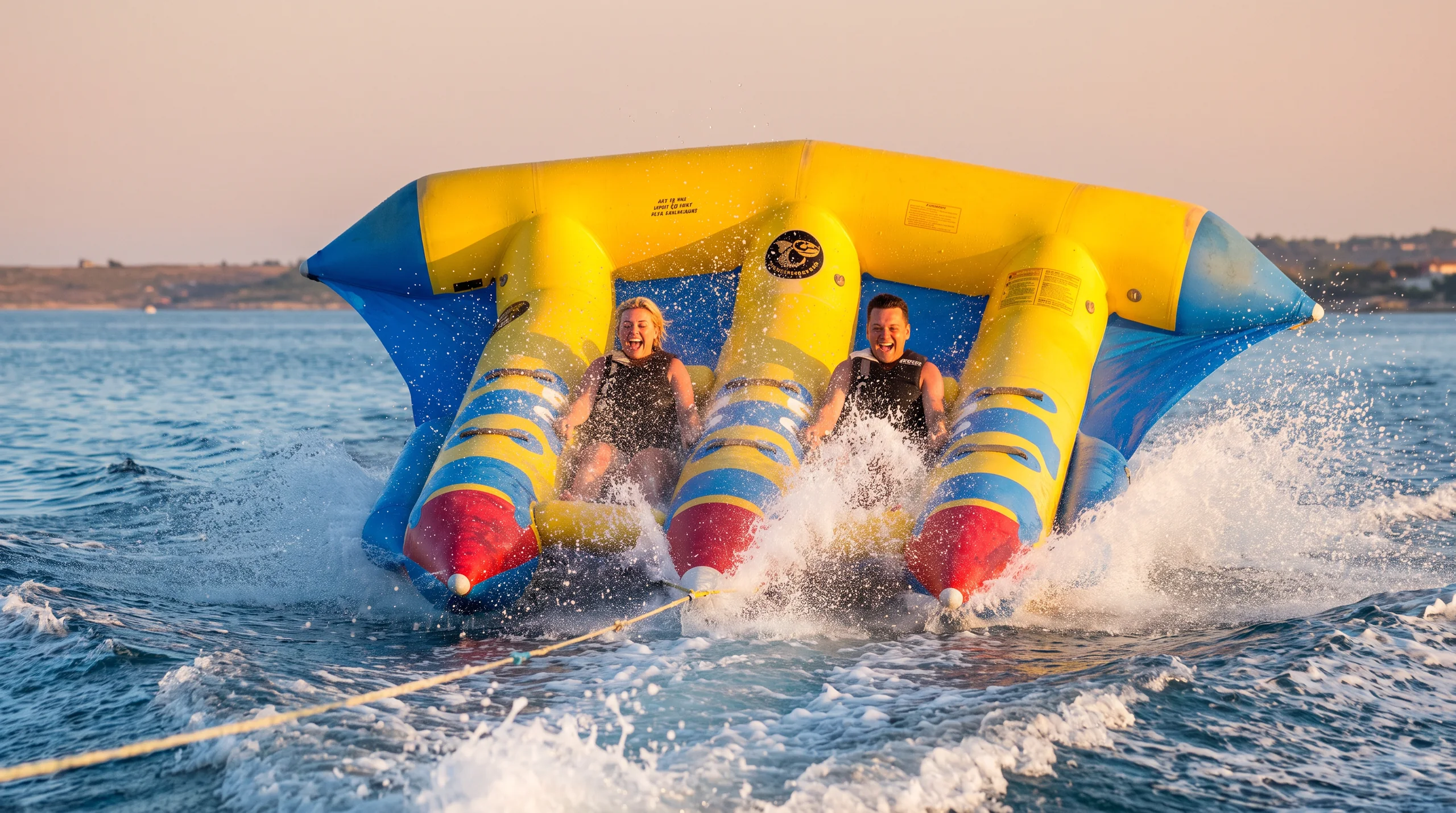Flying Banana Boat, at a site
