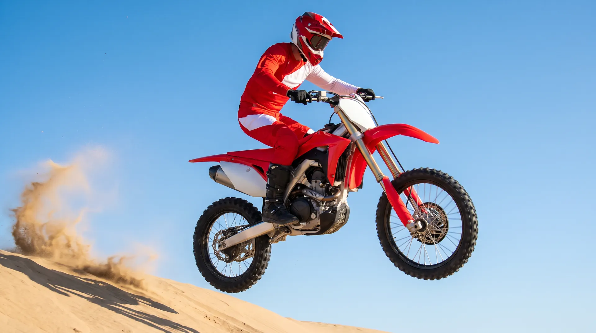 Dirt Bike, in use