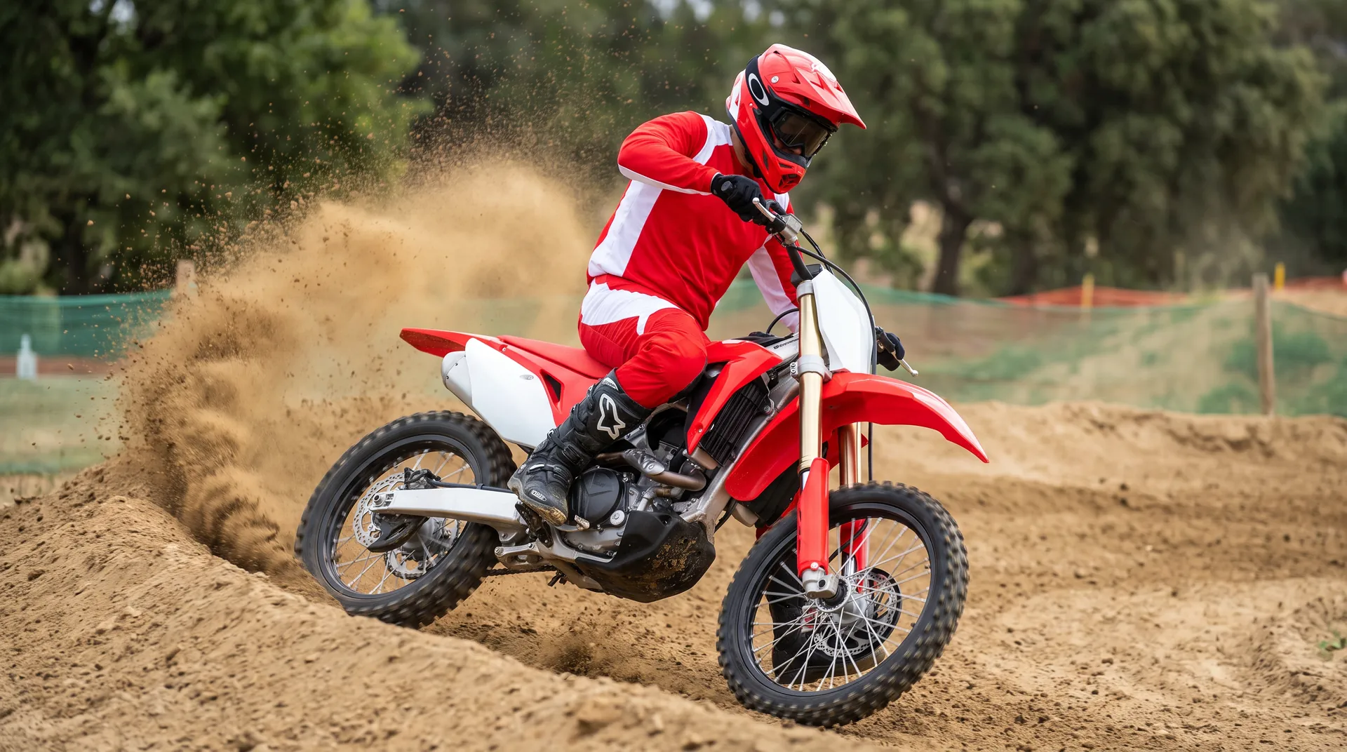Dirt Bike, in use