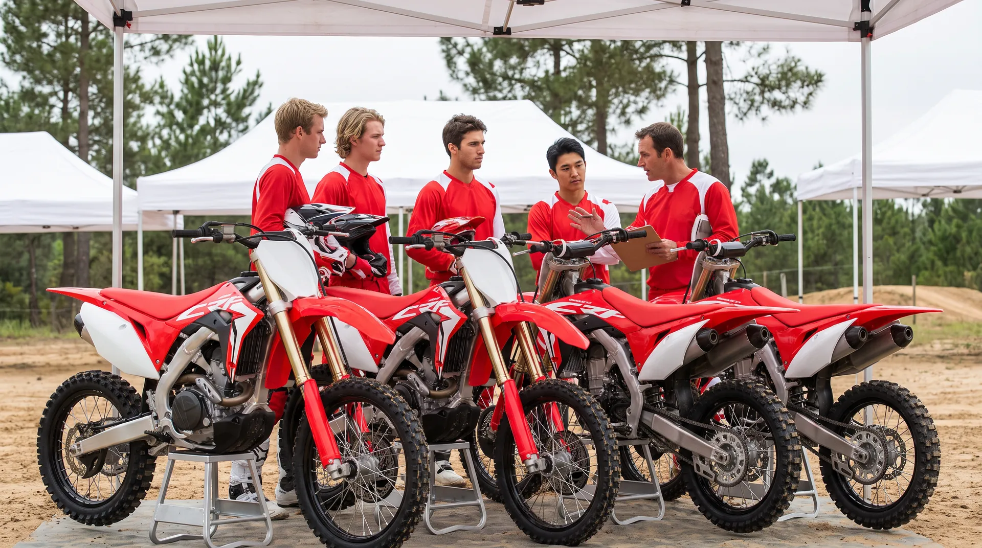Dirt Bike, in use